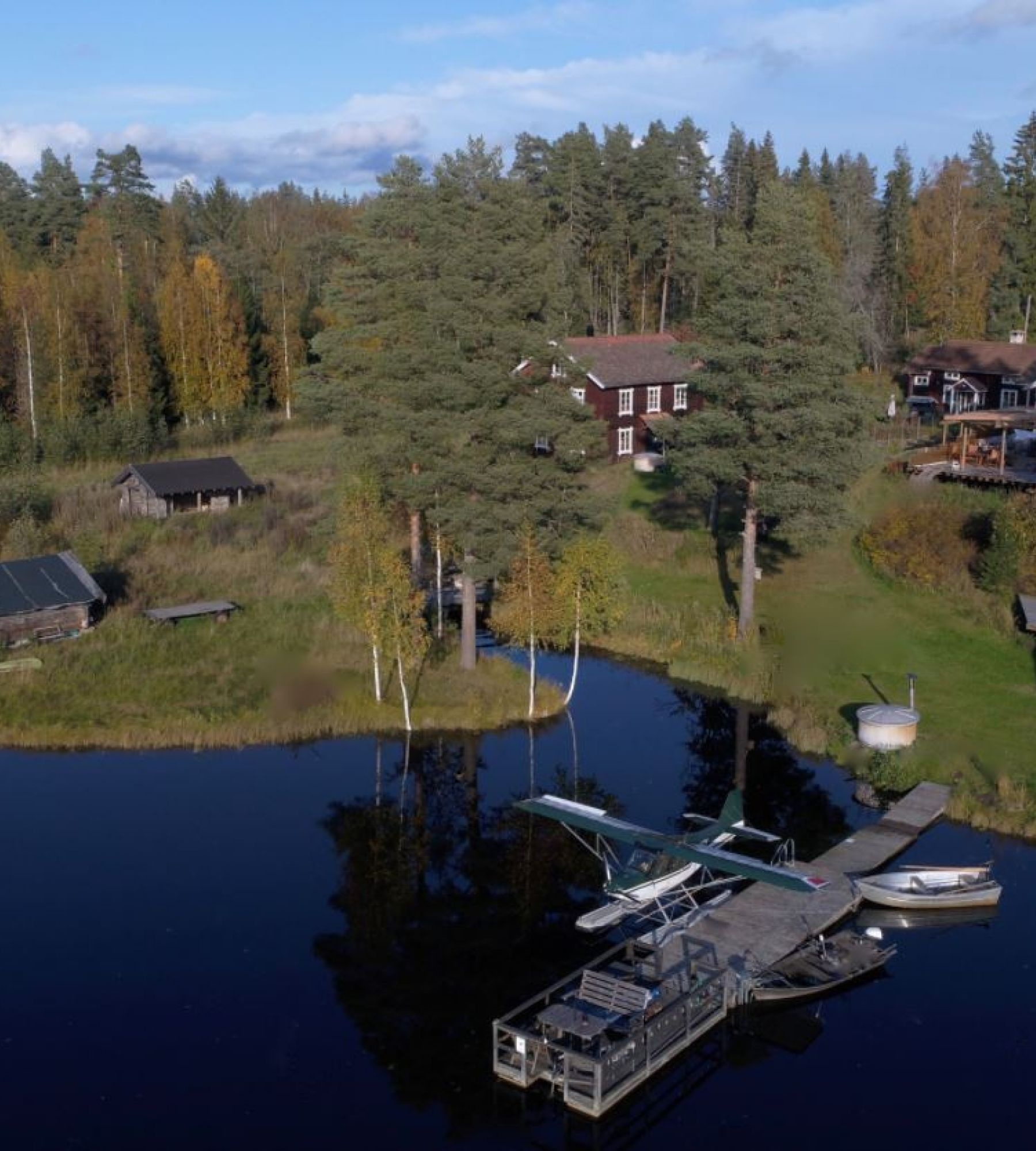 Paradiset i Dalarna — Aire camping car in Rättvik