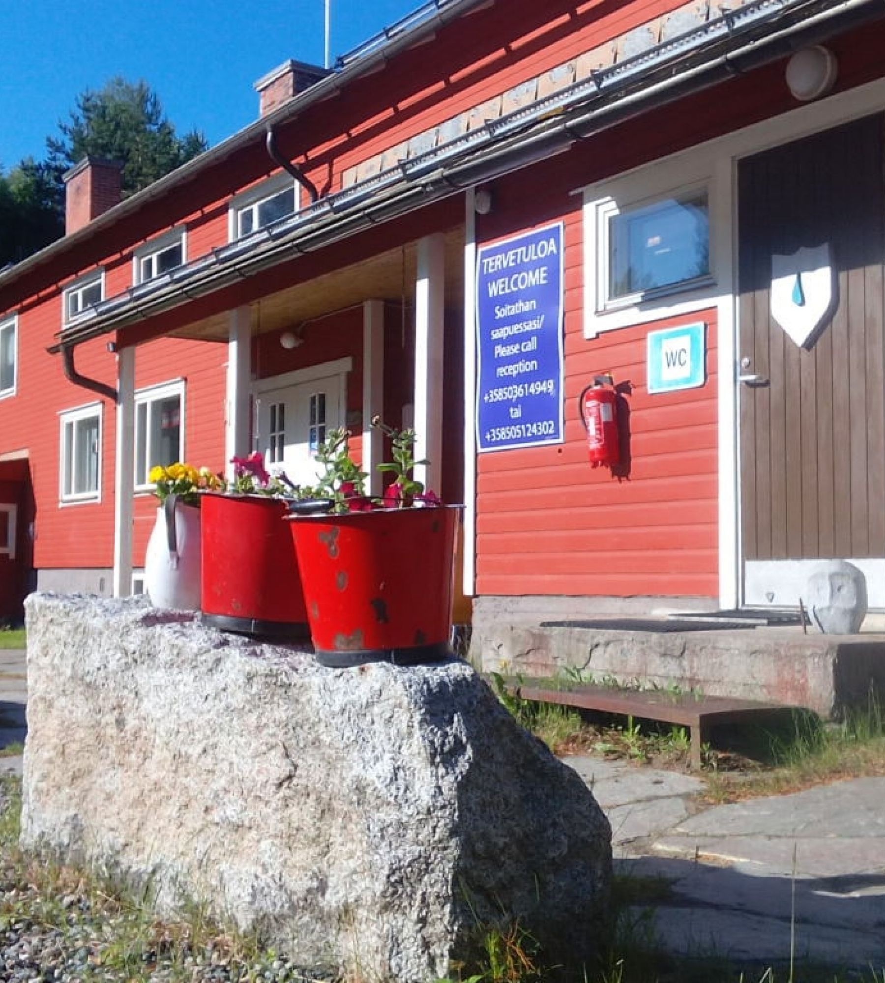 Wanha Koulu Tahkovuori — Ställplats in Kuopio