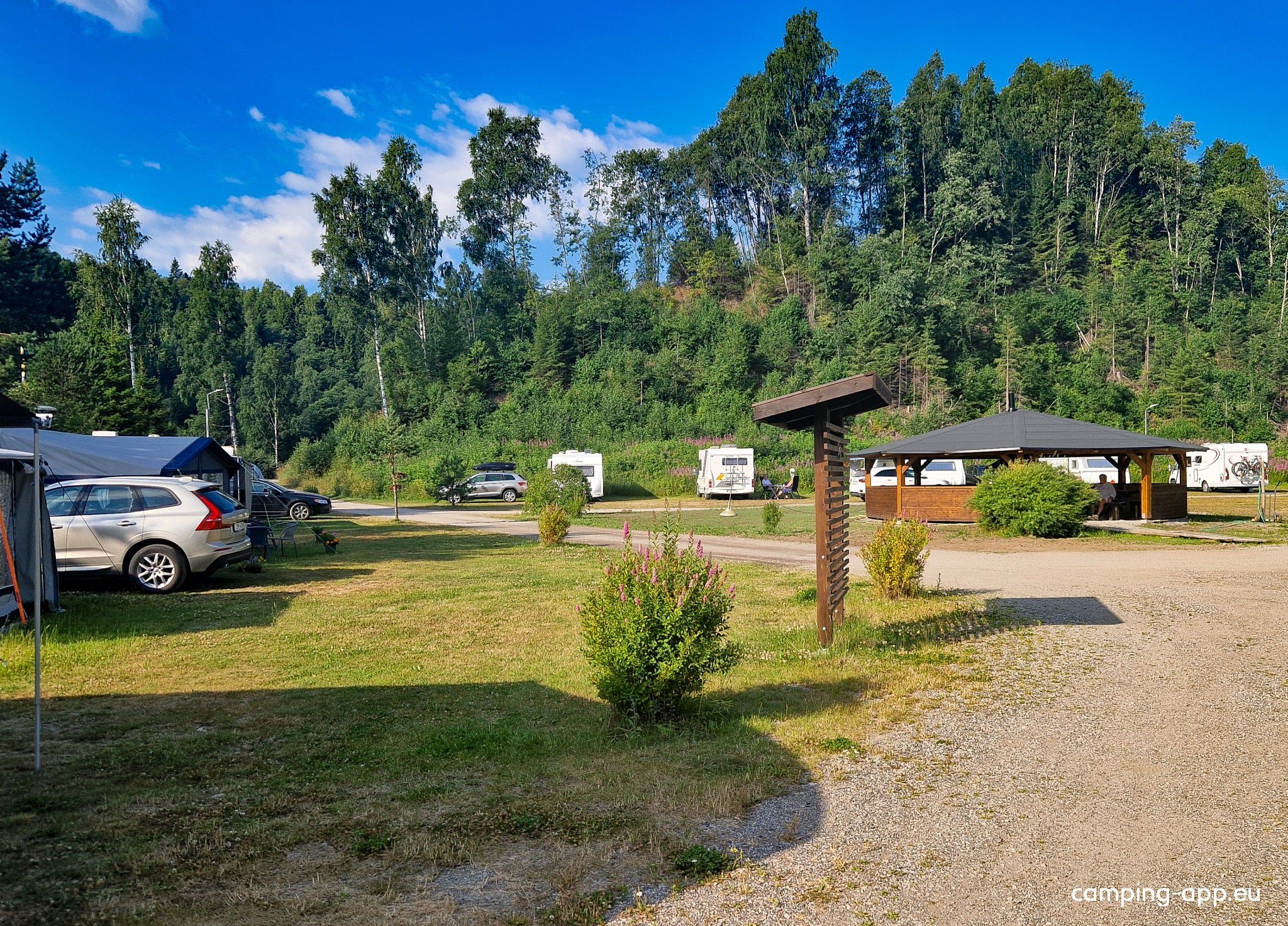 Allstaforsens Camping — Stellplatz in Sundsvall