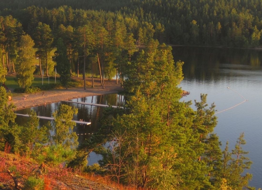 Klämmingsbergsbadet — Campervan Site in Gnesta