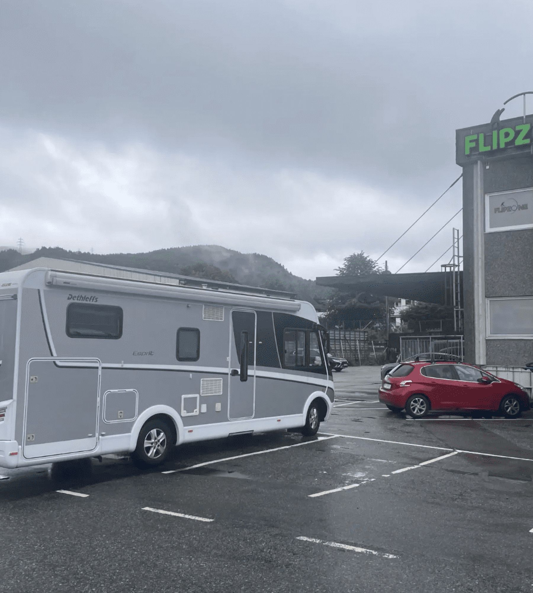 Flipzone Bobilparkering — Aire camping car in Nyborg