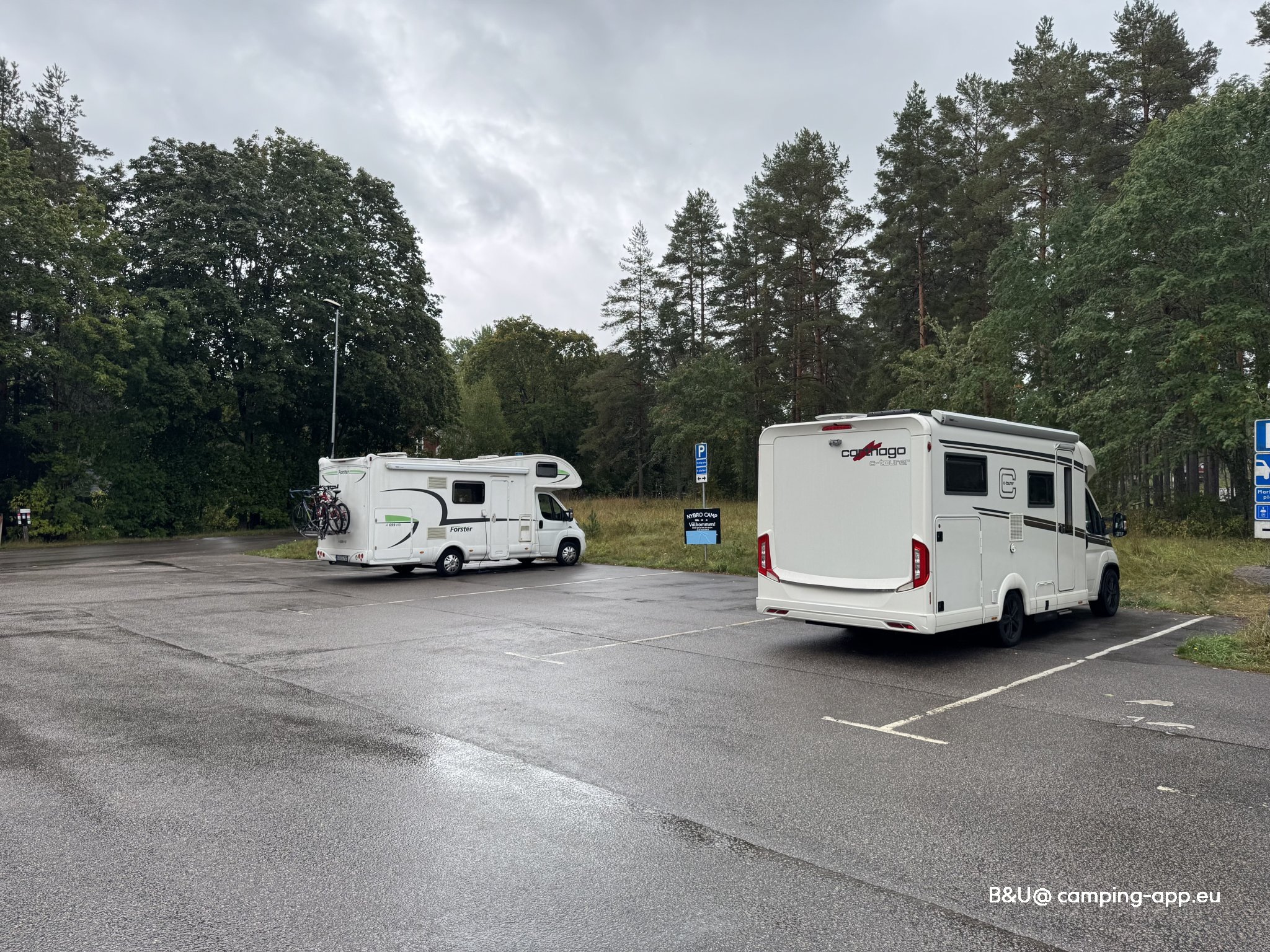 Svartbäcksmåla Ställplats — Bobilplass in Nybro