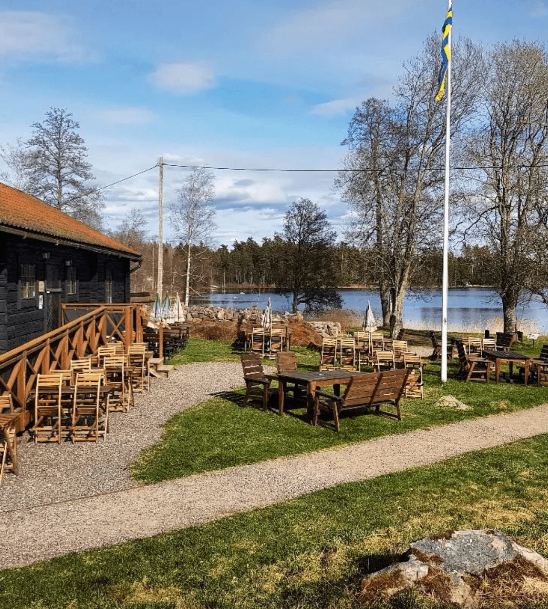 Café Sockenstugan — Stellplatz in Korsbacken
