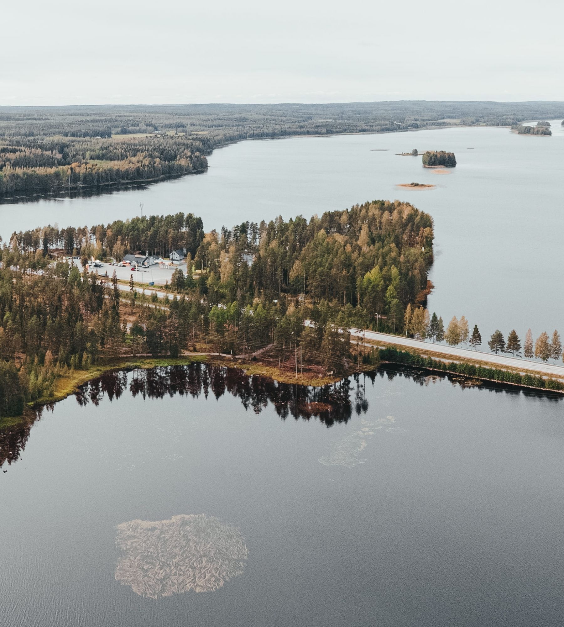 Lossisaari Tourist Center — Sp. parking dla kamperów in Keitele