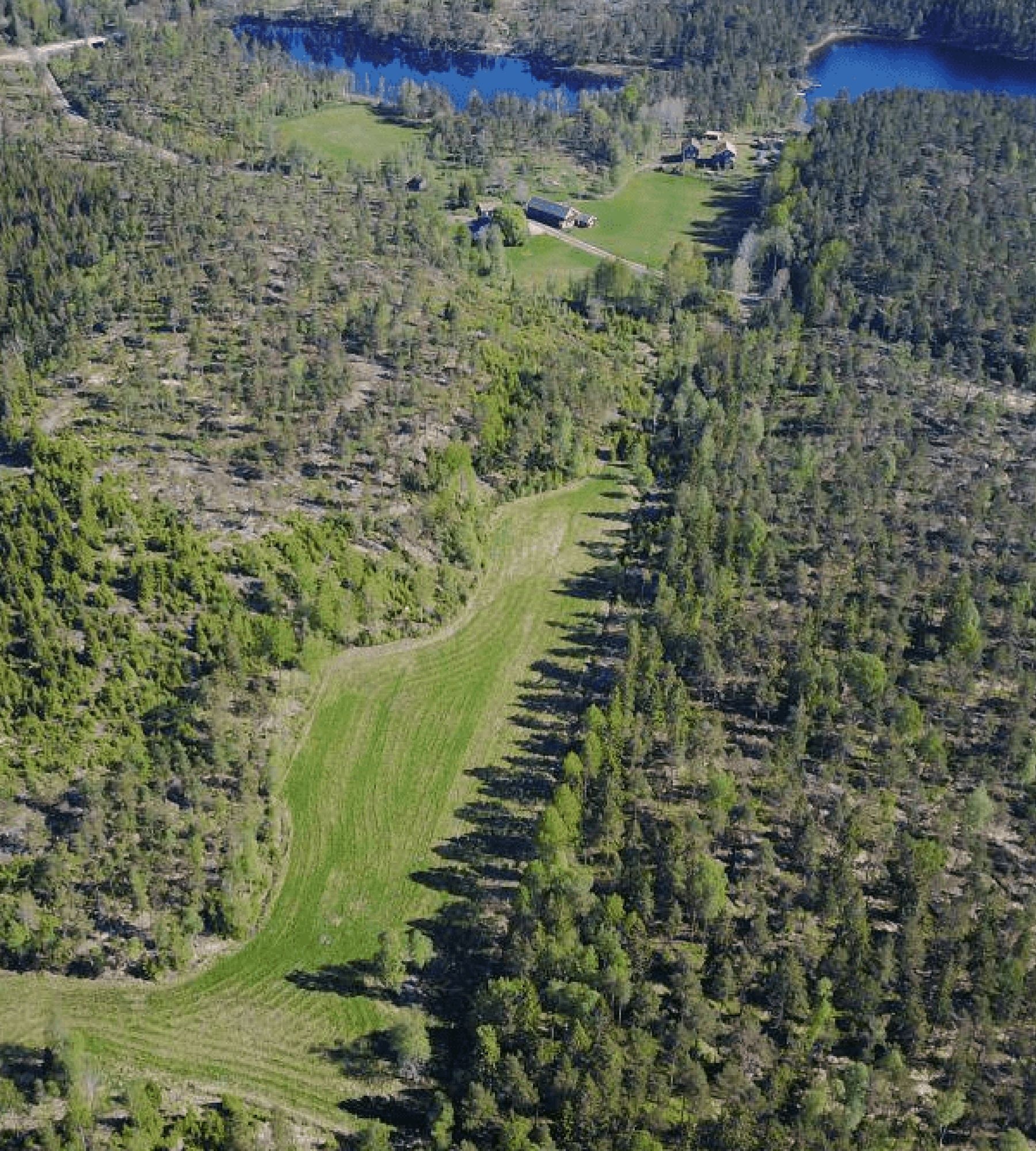 camp am see in der schwedischen natur — Camperplaats in Bullaren