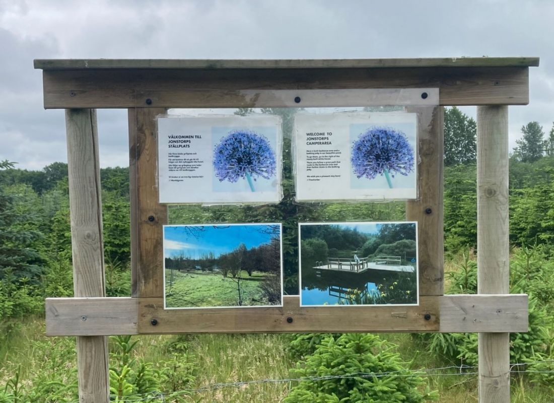 Jonstorps Ställplats — Bobilplass in Stehag