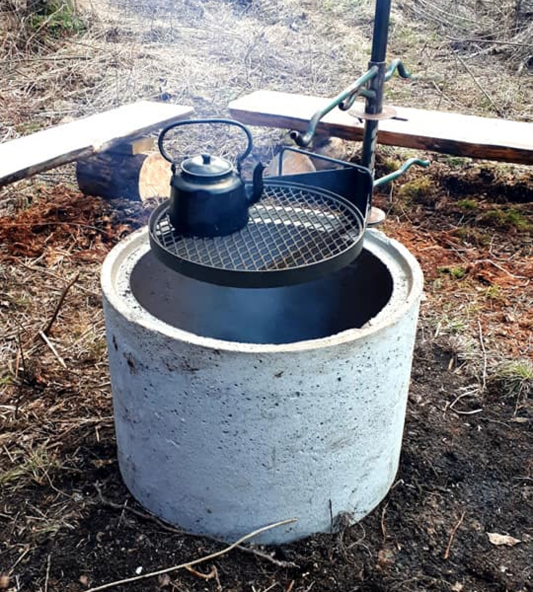 Lohikosken Mylly — Area di sosta in Lohilahti