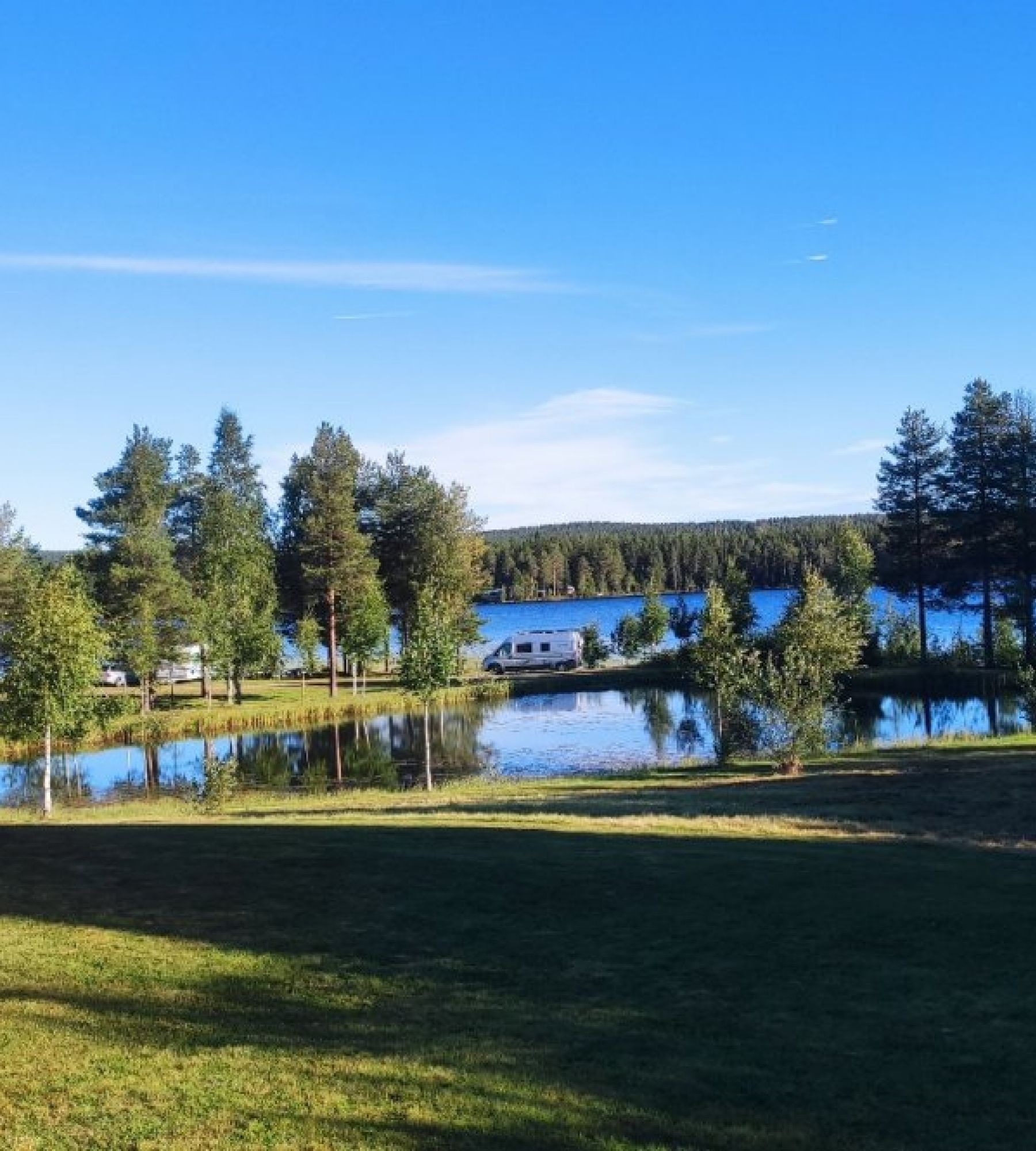 Camping Fredrika Braber — Campervan Site in Fredrika