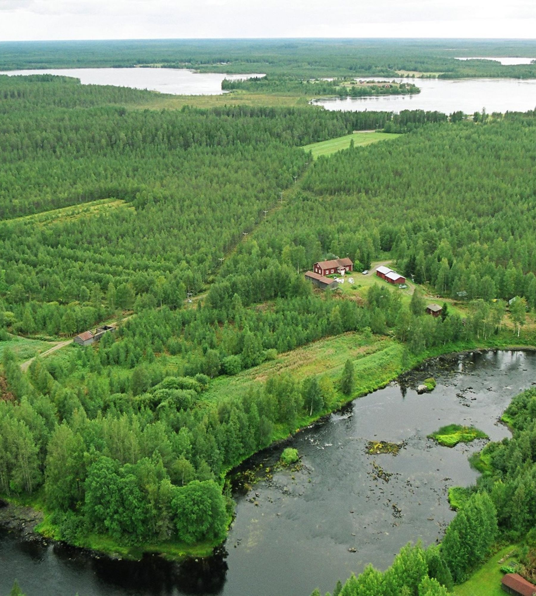 Vuoton Joutsen — Ställplats in Ylikiiminki