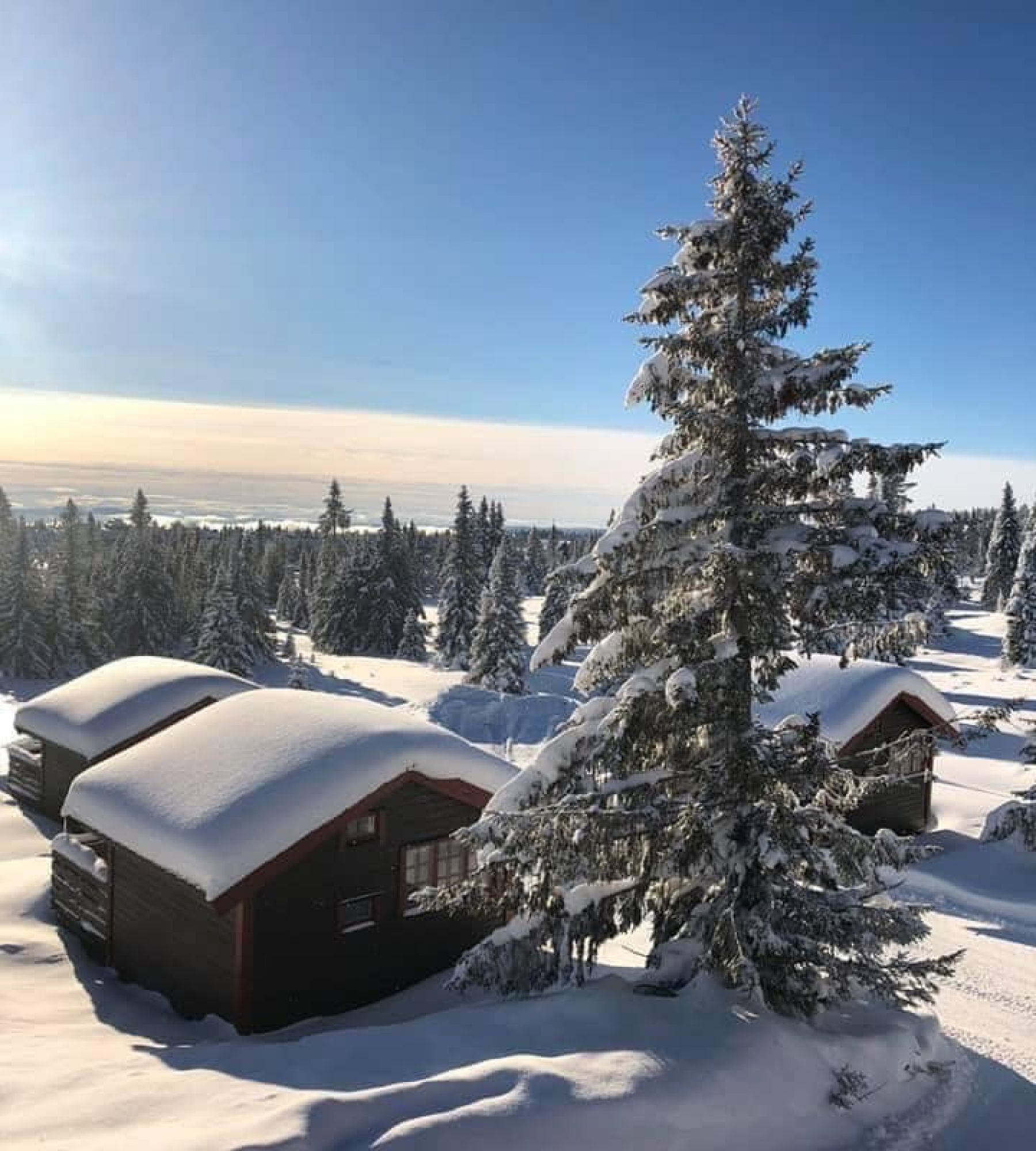 Sjusjøtunet Hytter og Caravansenter — Campervan Site in Sjusjøen