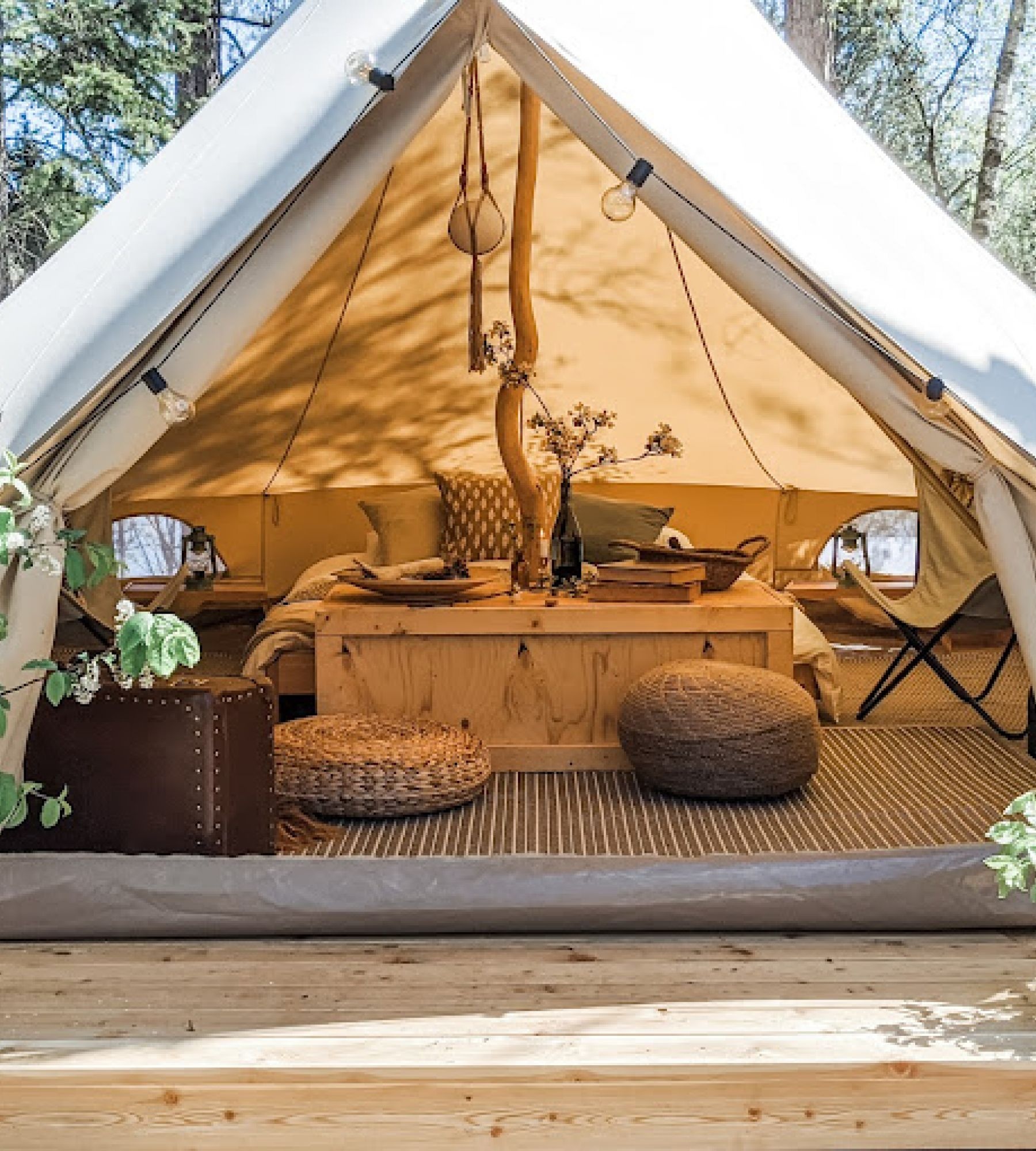 Kroksjöns Skogsretreat — Bobilplass in  Unnaryd