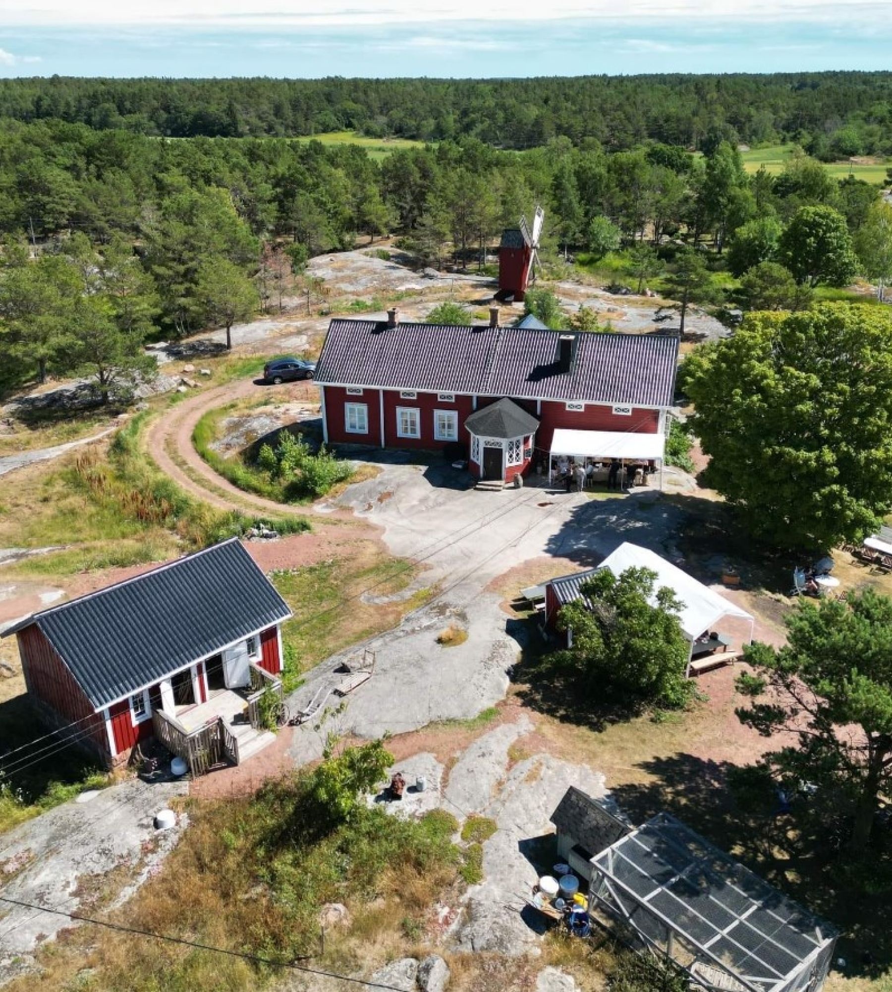 Sommarögård — Area di sosta in Föglövägen