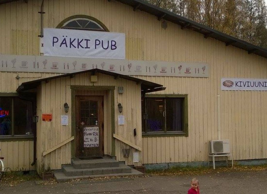 Päkki Pub — Sp. parking dla kamperów in Purola