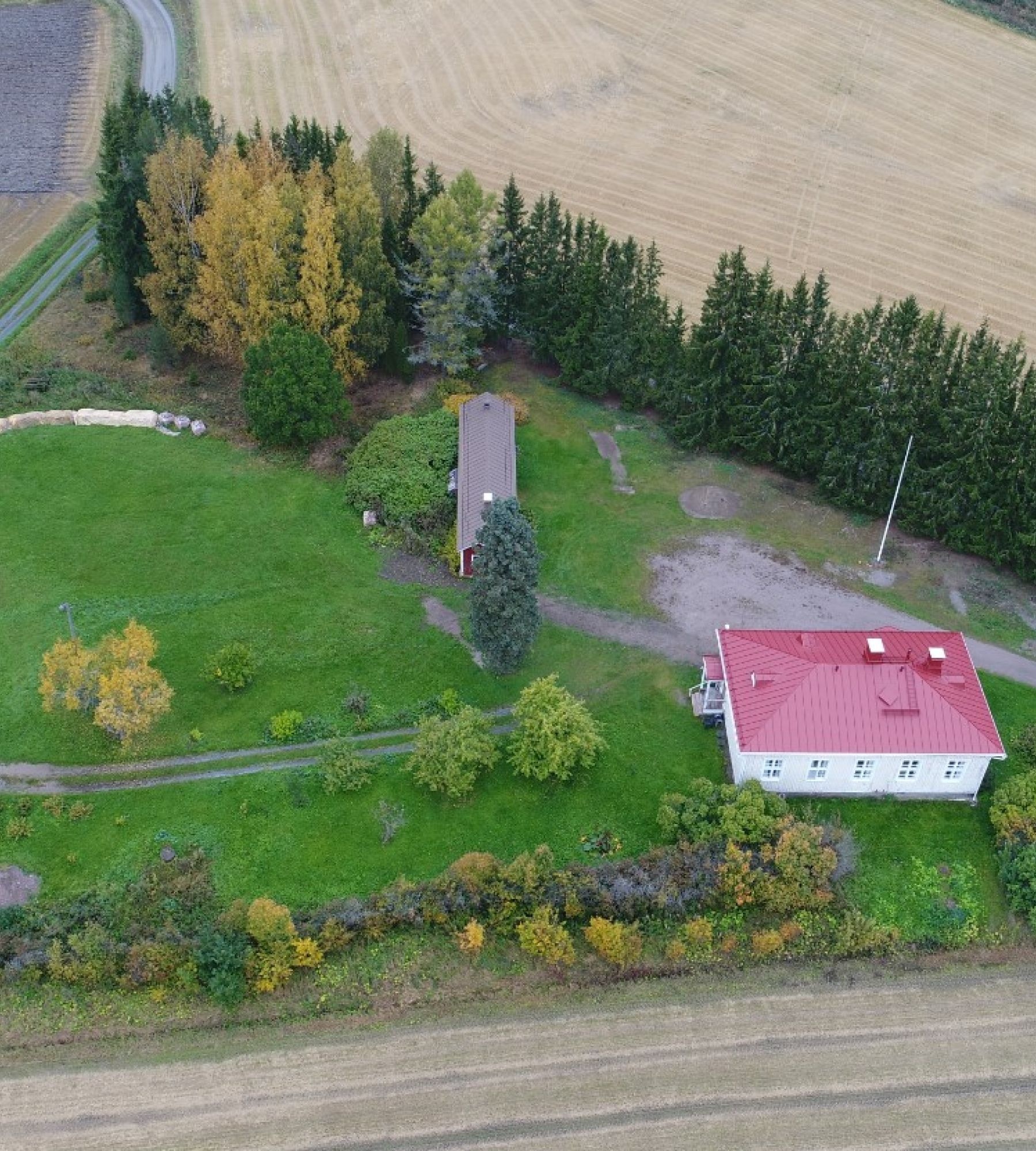 Korttian kylätalo — Sp. parking dla kamperów in Askola