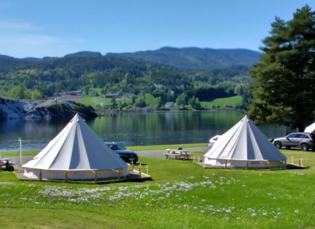 Glamping Norge - Lystang glamping — Campervan Site in Notodden