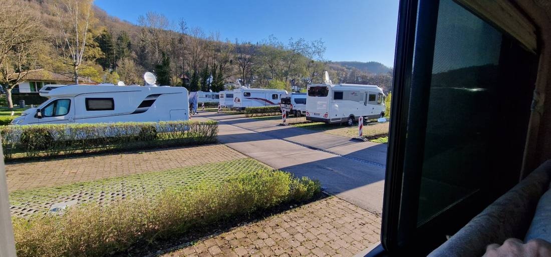 Wohnmobilstellplatz Lahr — Sítio para autocaravanas in Lahr/Schwarzwald
