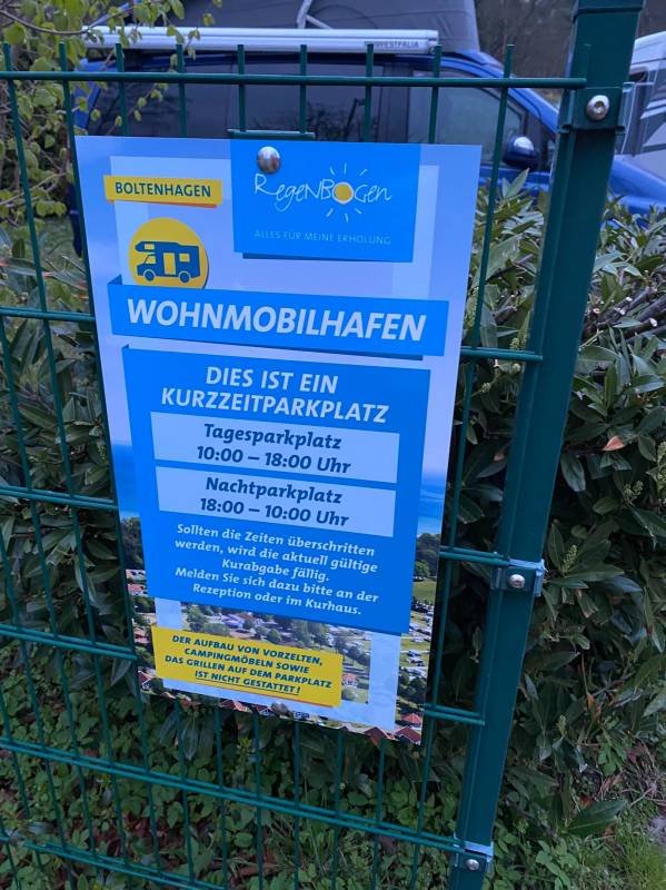 Wohnmobilhafen  Regenbogencamp Boltenhagen — Photo 4