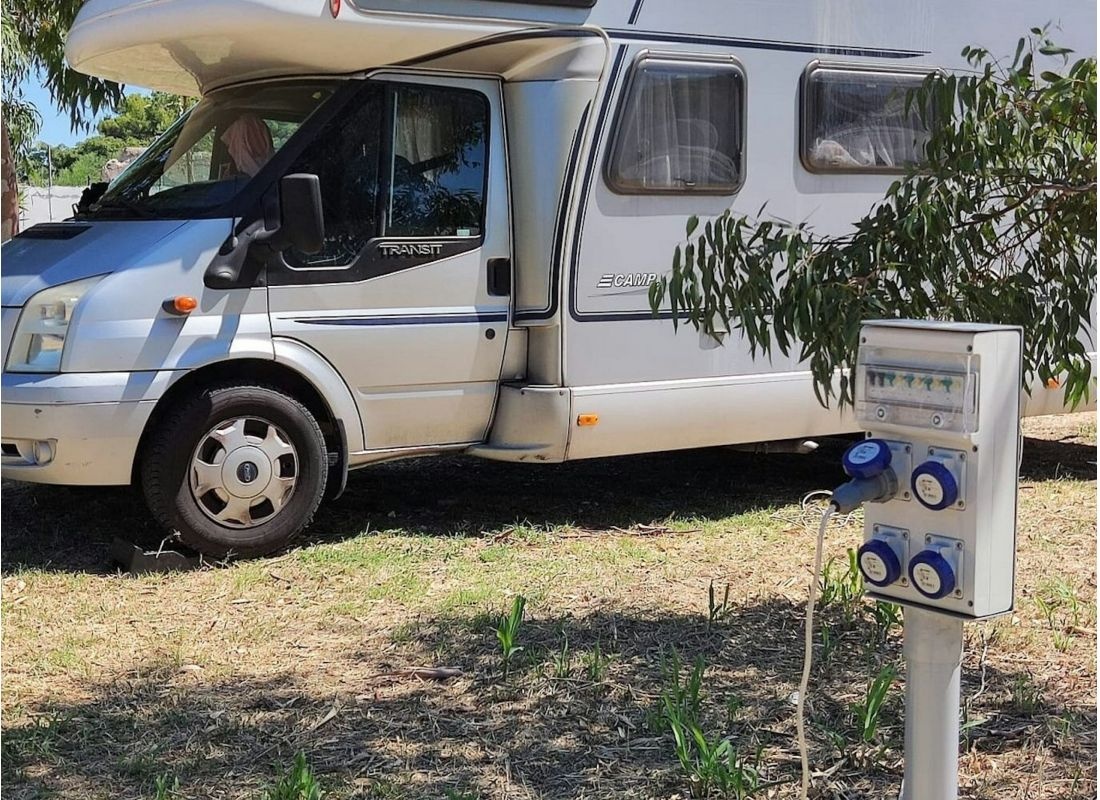 Parking Zoe Vieste Puglia — Sp. parking dla kamperów in Vieste