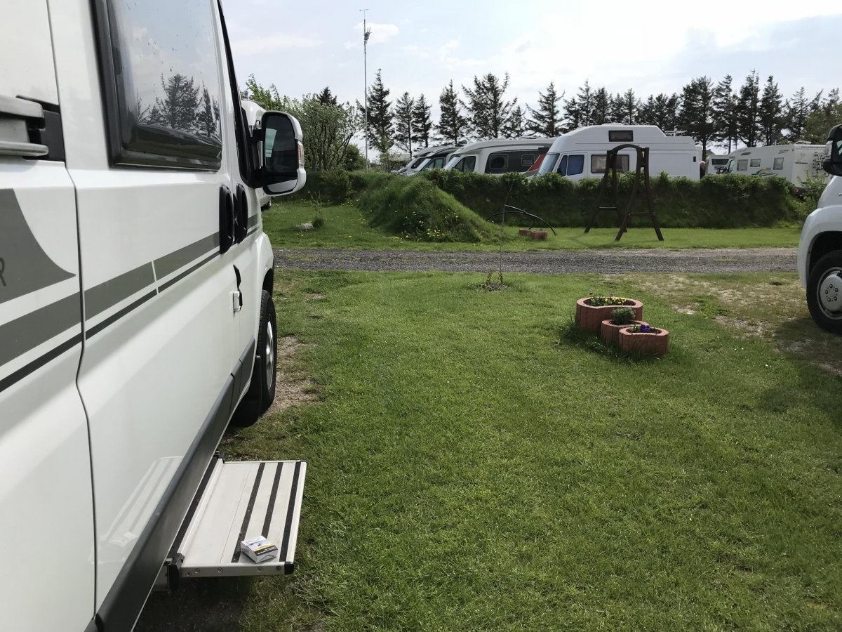 Wohnmobilstellplatz Utersum auf Föhr — Sp. parking dla kamperów in Utersum