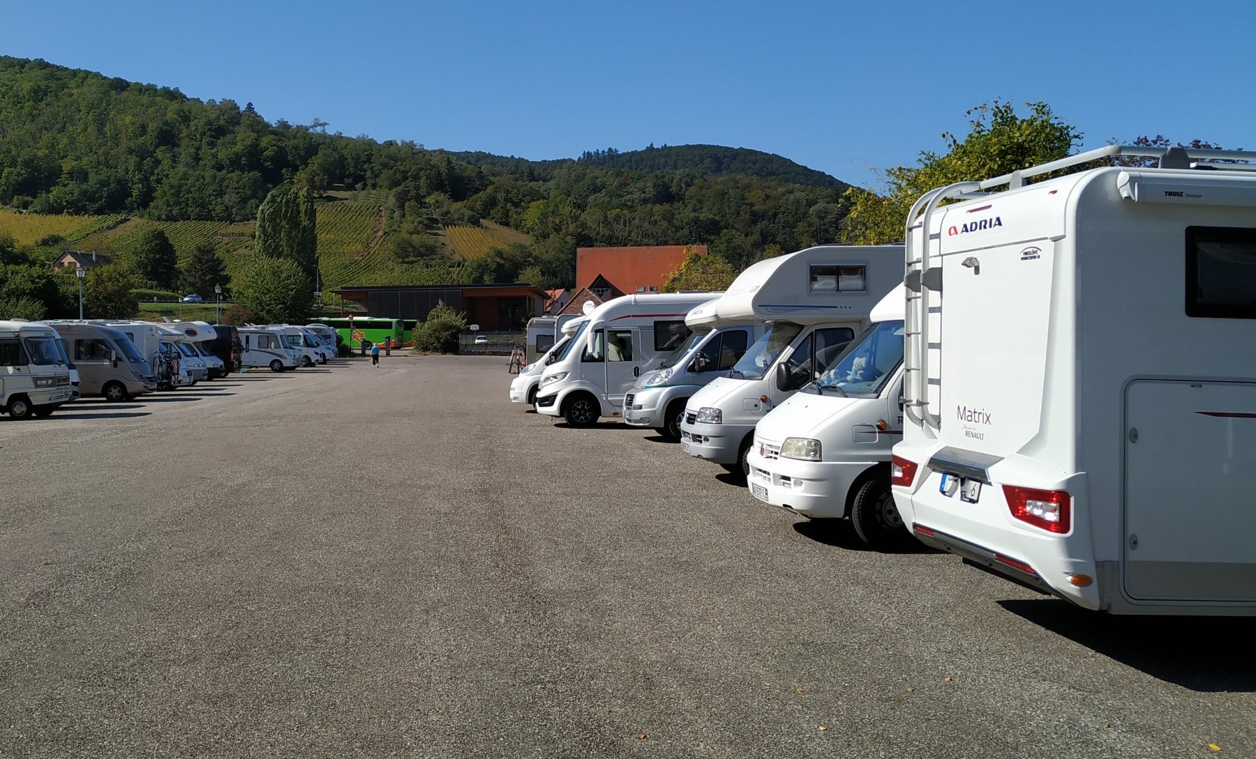 Stellplatz Kaysersberg — Aire camping car in Kaysersberg
