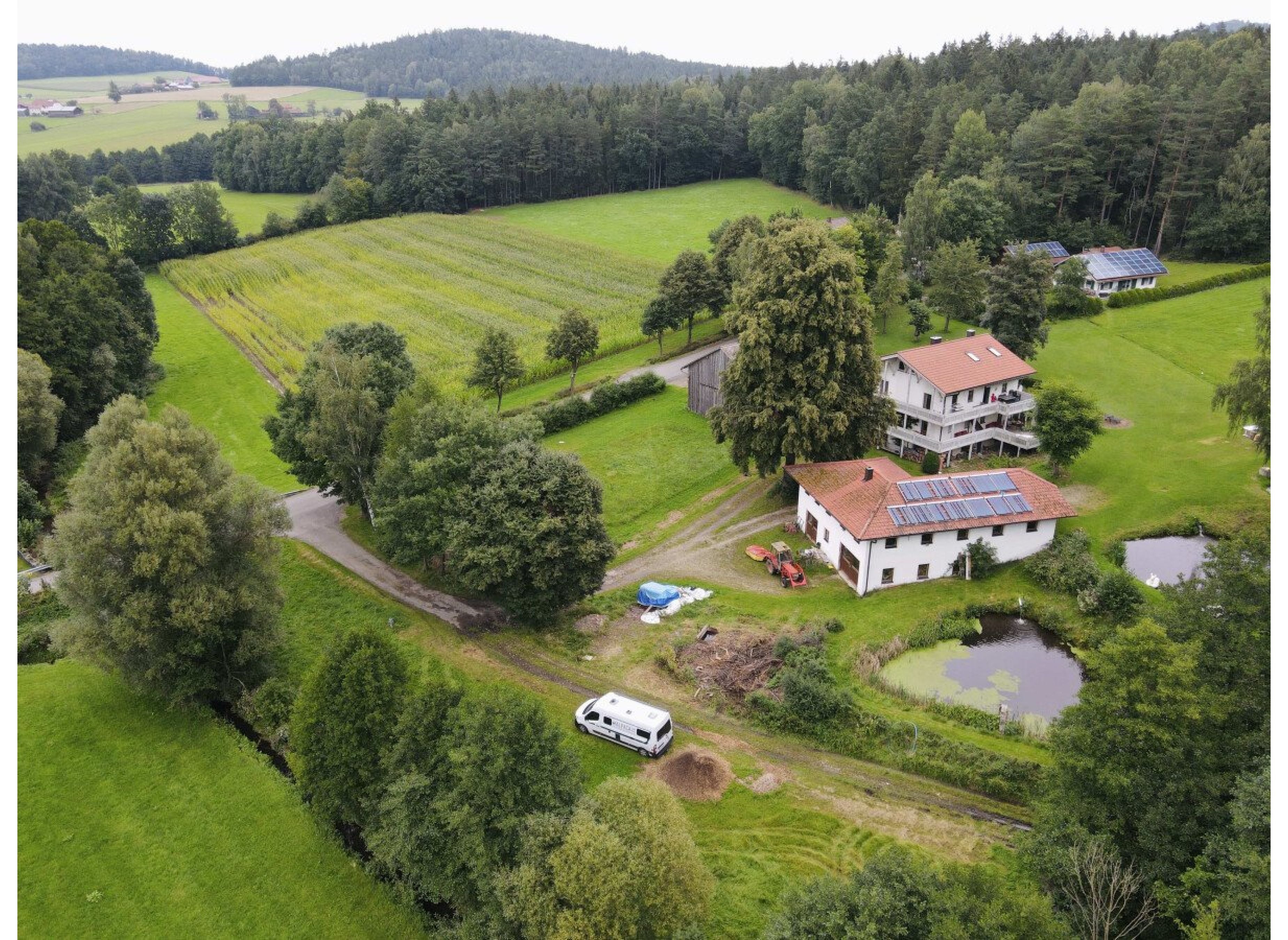 Bayrischer Wald-Sumava-Böhmerwald — Sp. parking dla kamperów in Neukirchen beim Heiligen Blut