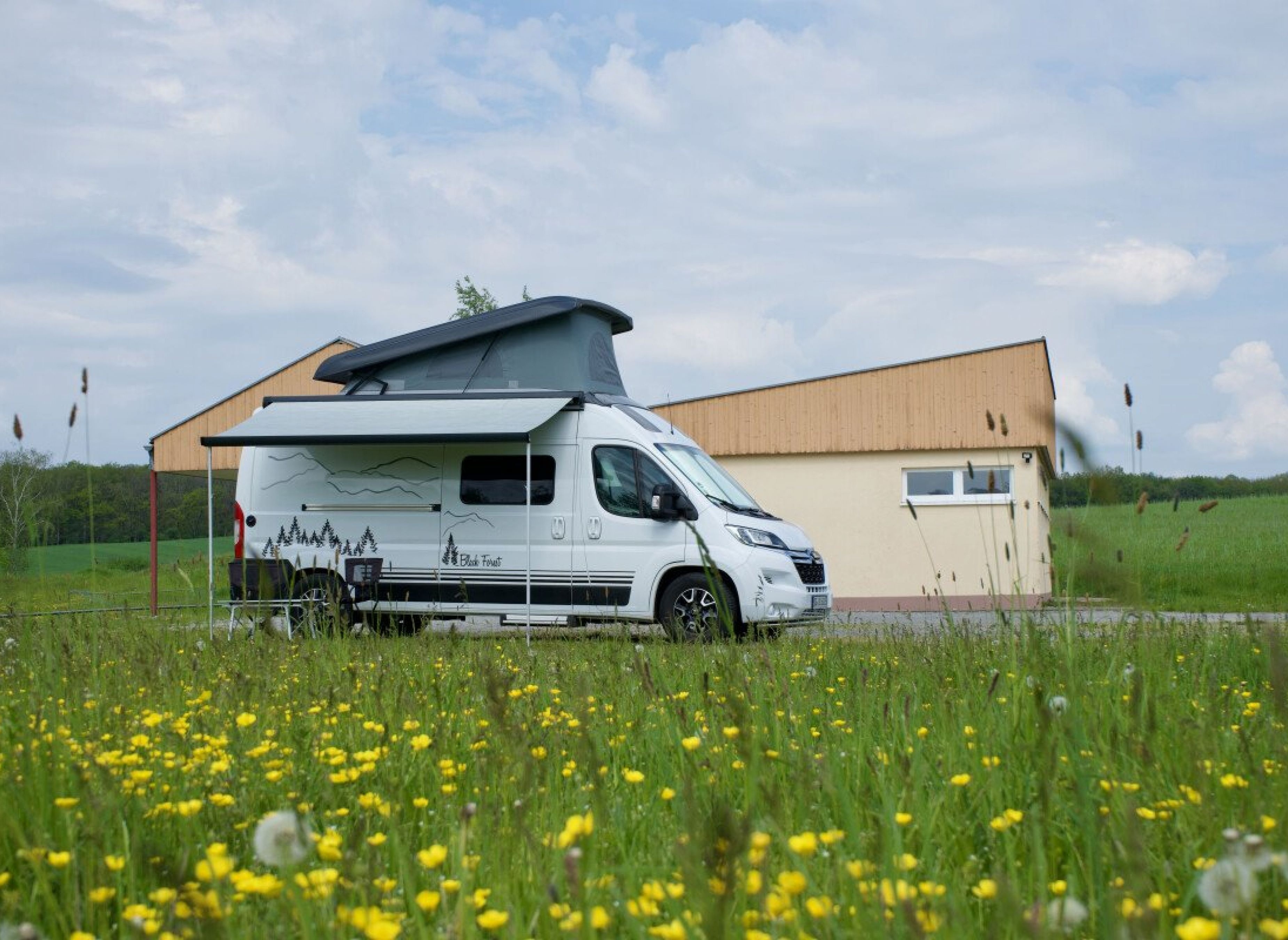 Am Geißler — Campervan Site in Stadtlauringen/Wettringen