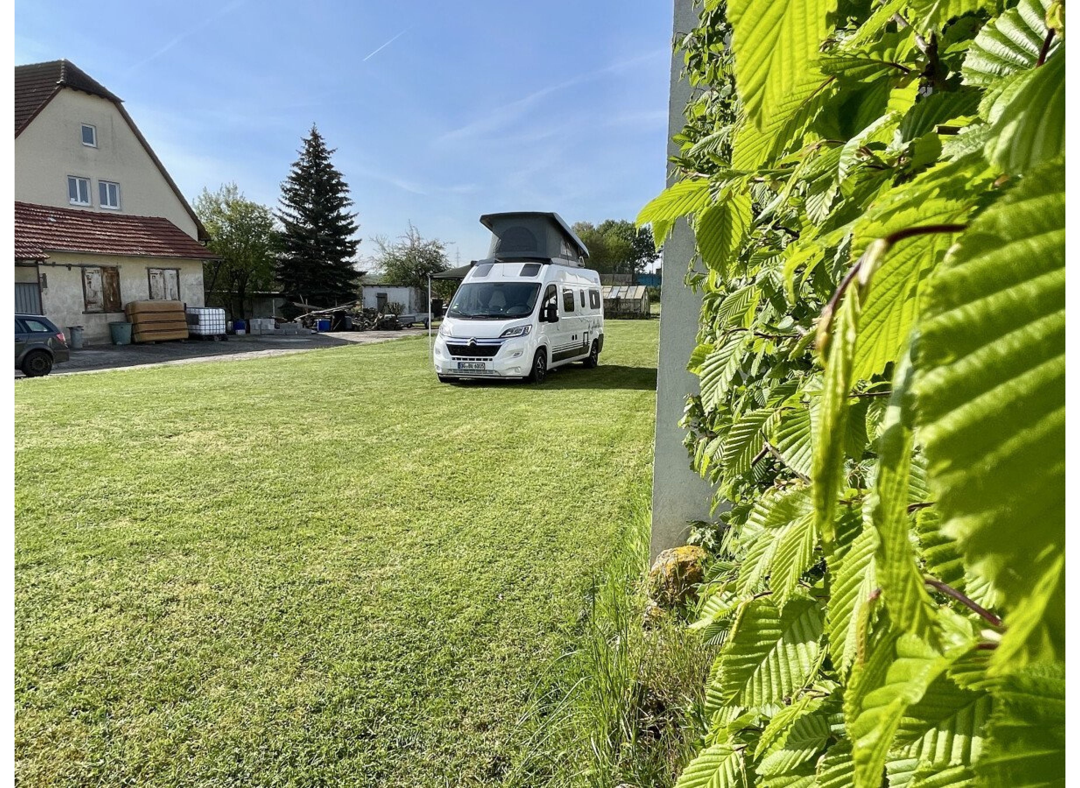 Am Ortsrand — Bobilplass in Gaukönigshofen