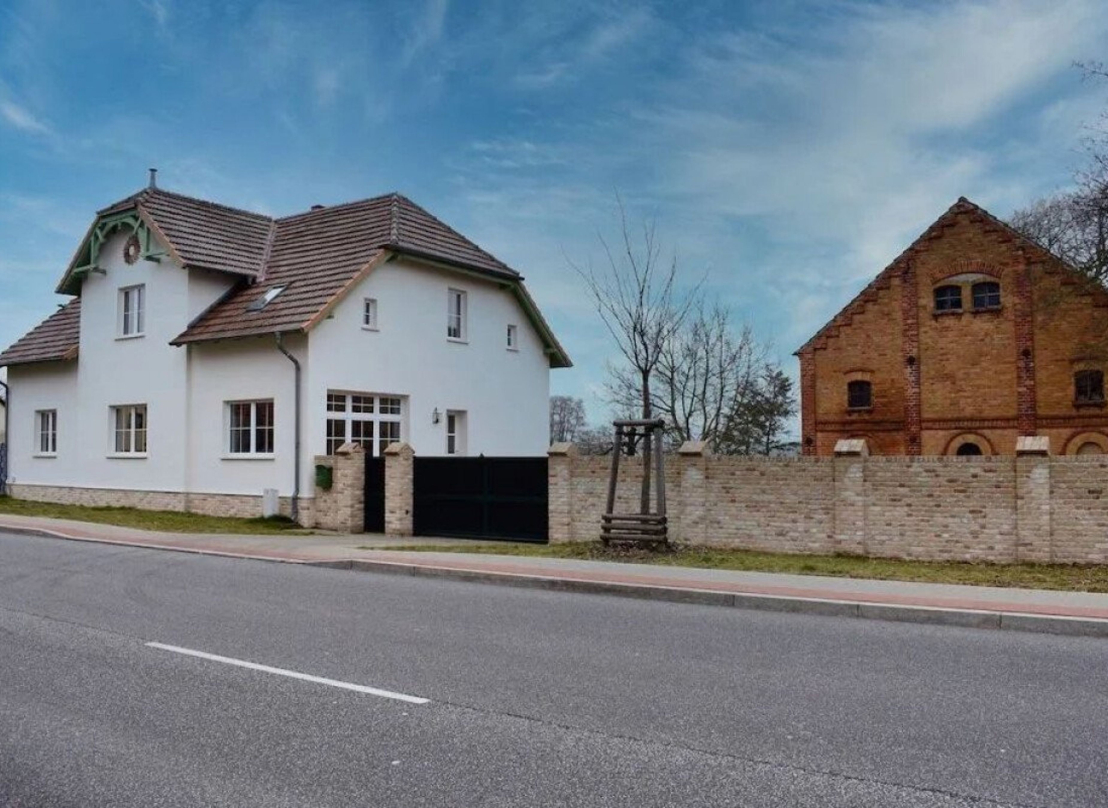 stellplatz am brandenburger landhaus mit weitblick — Sp. parking dla kamperów in Löwenberger Land