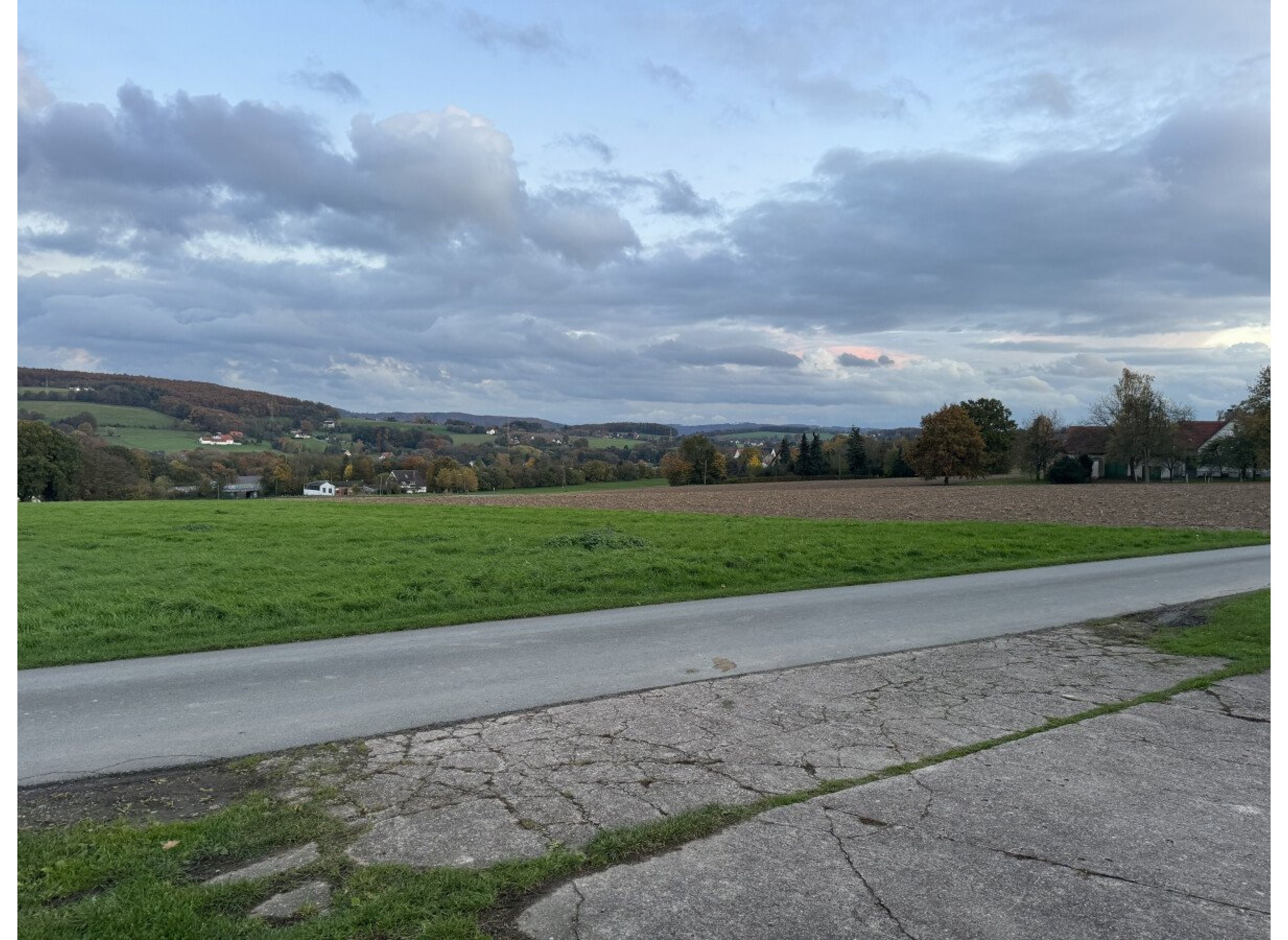 Fester Platz mit Weitblick — Campervan Site in Bad Oeynhausen