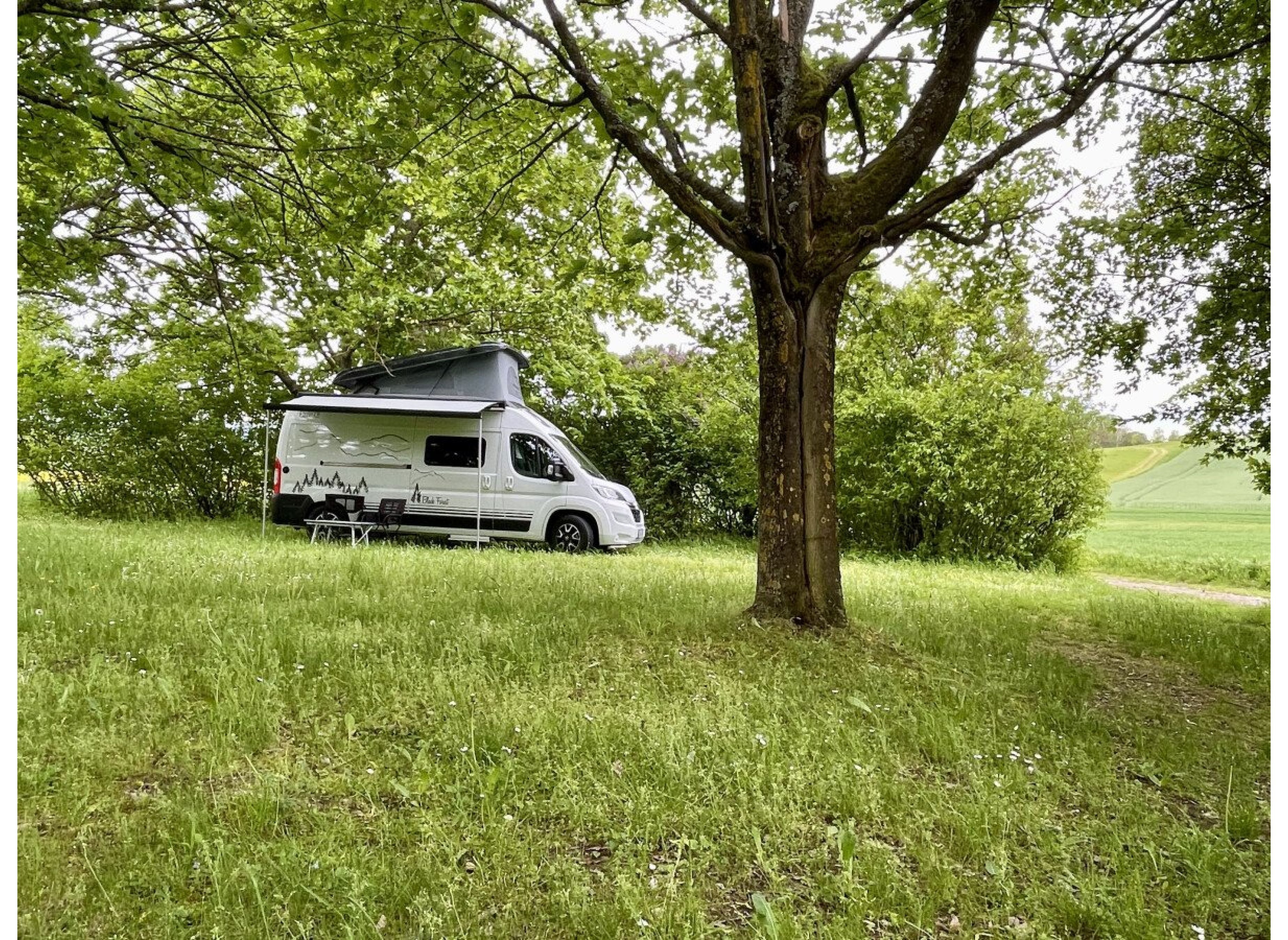 Am Grillplatz Birnfeld — Sítio para autocaravanas in Stadtlauringen/Birnfeld