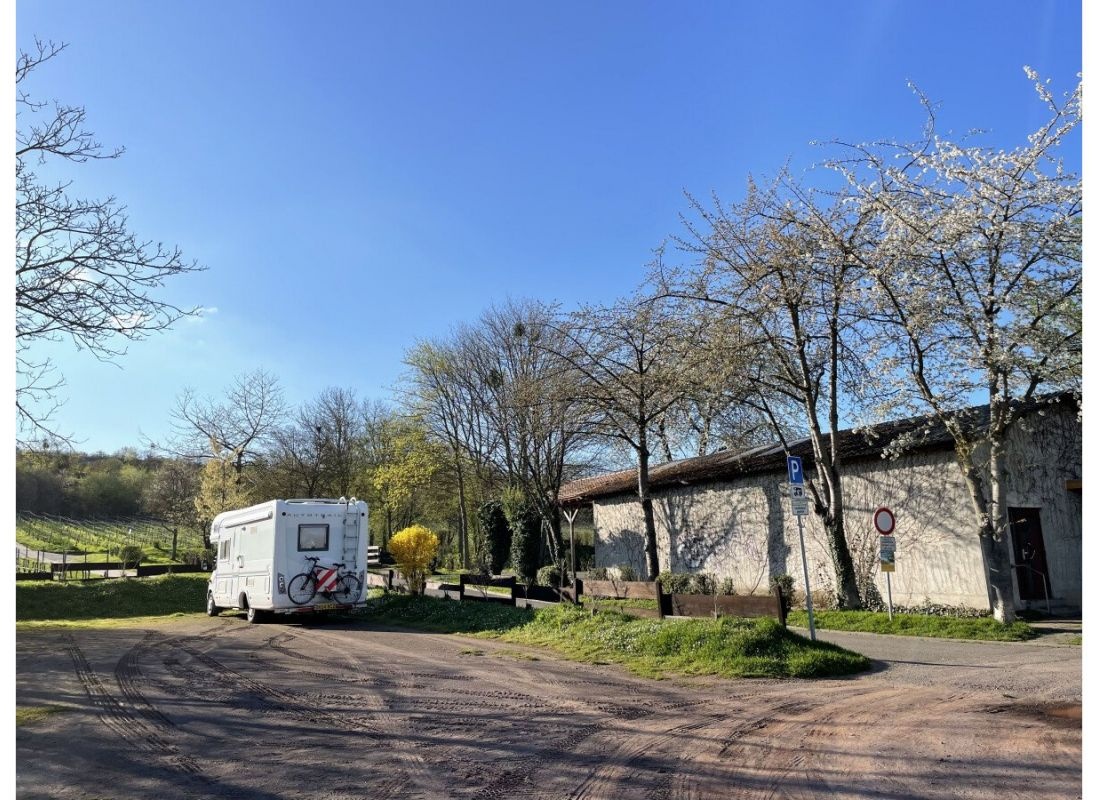 Caravanstellplatz Guntersblum — Ställplats in Guntersblum
