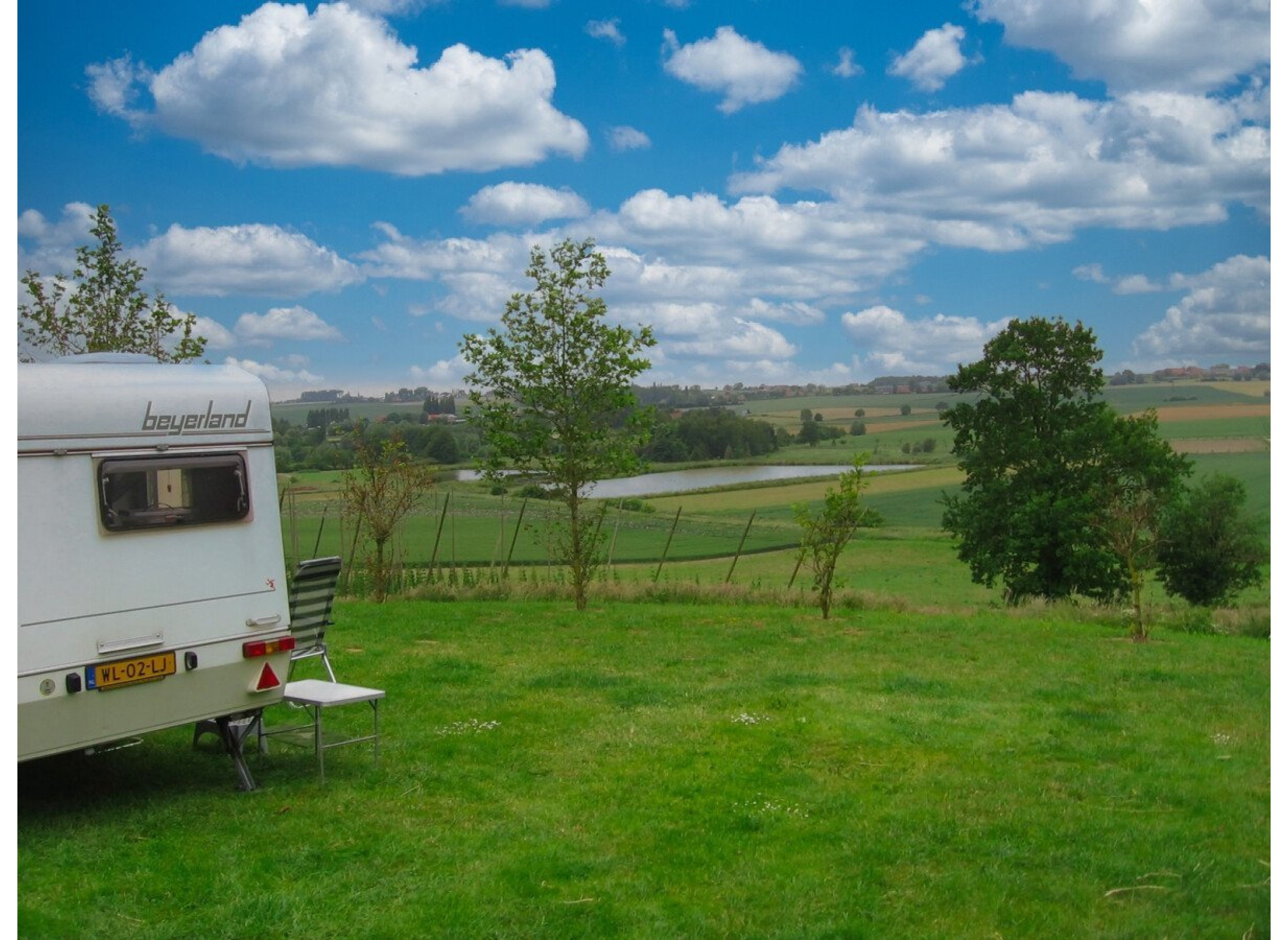 Les Houblonnières — Bobilplass in Boeschepe