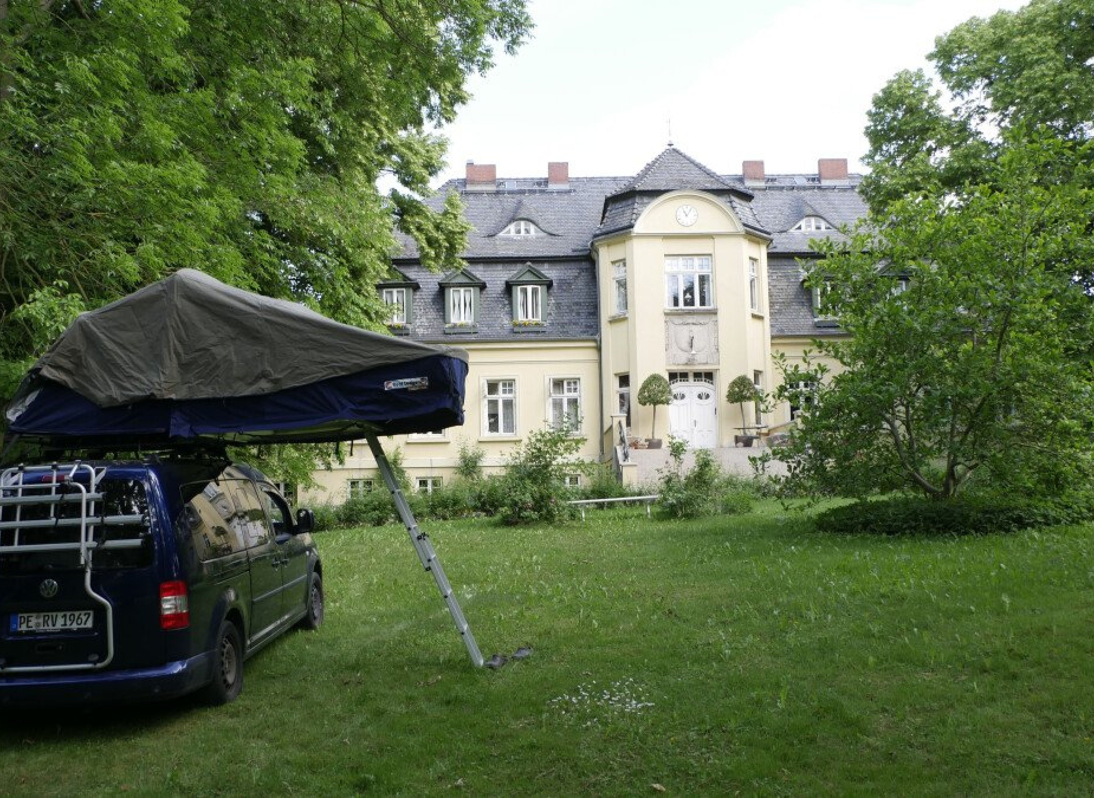 gutshausgarten unterm Sternenhimmel — Campervan Site in Teterow