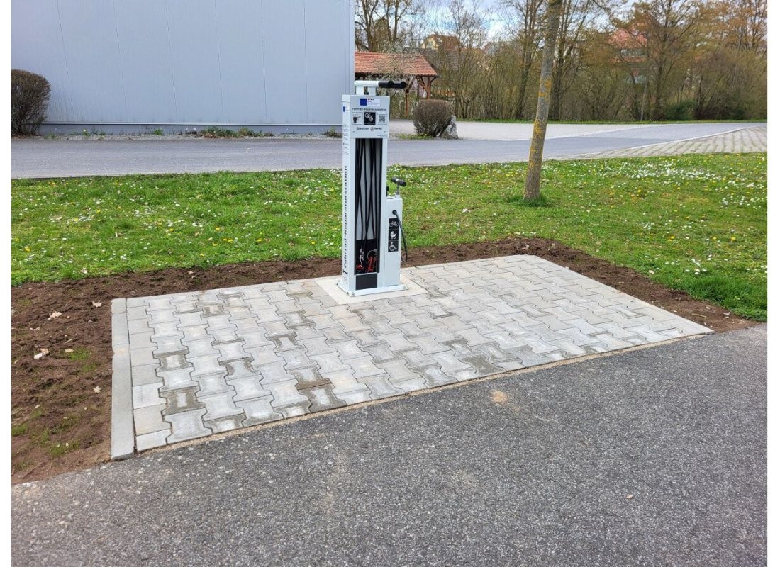 Am alten Bahnhof — Camperplads in Gaukönigshofen