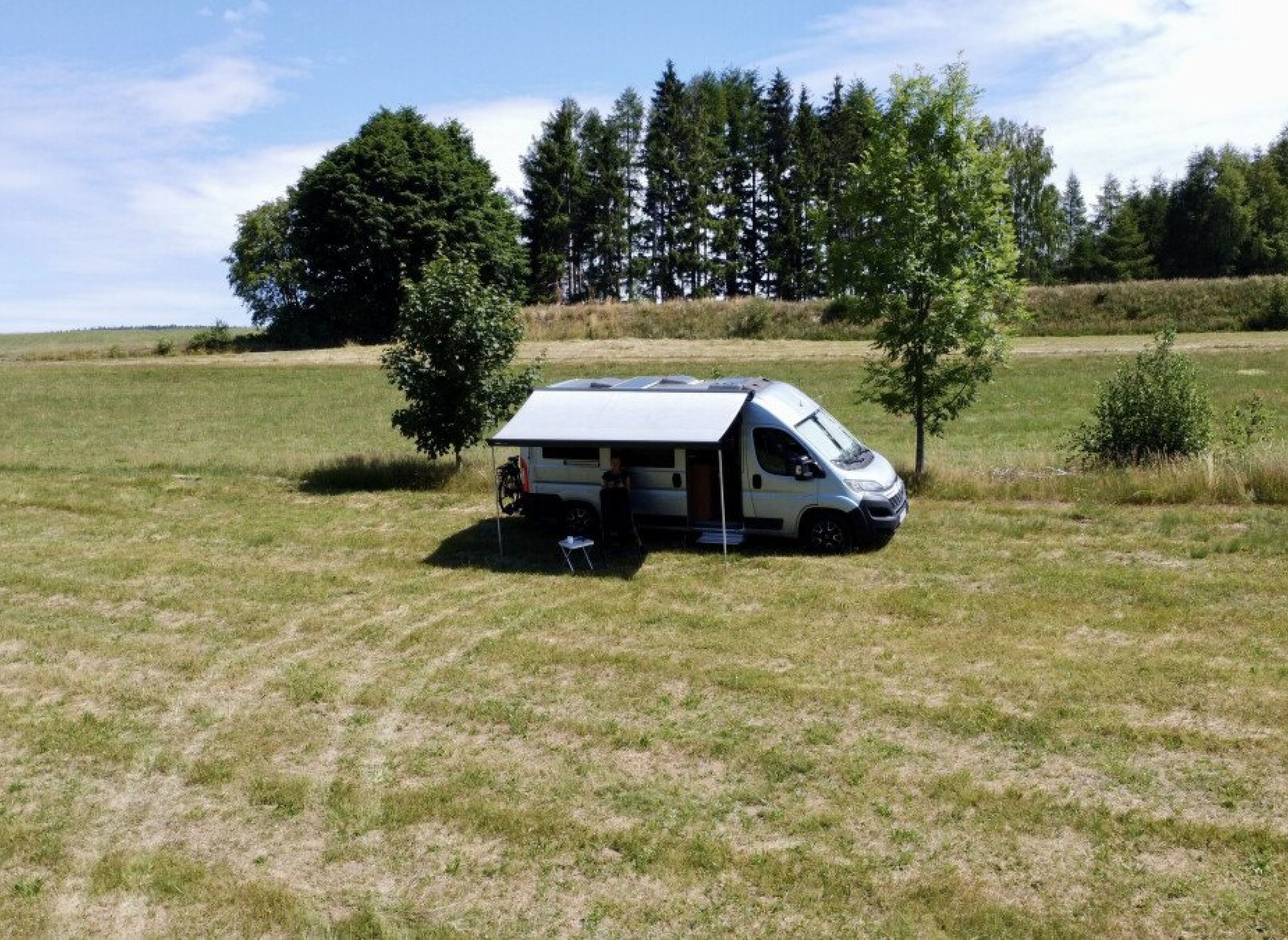 Natur & Weitblick in unvergleichbarer Lage "Eingang" — Sp. parking dla kamperów in Bischofsgrün