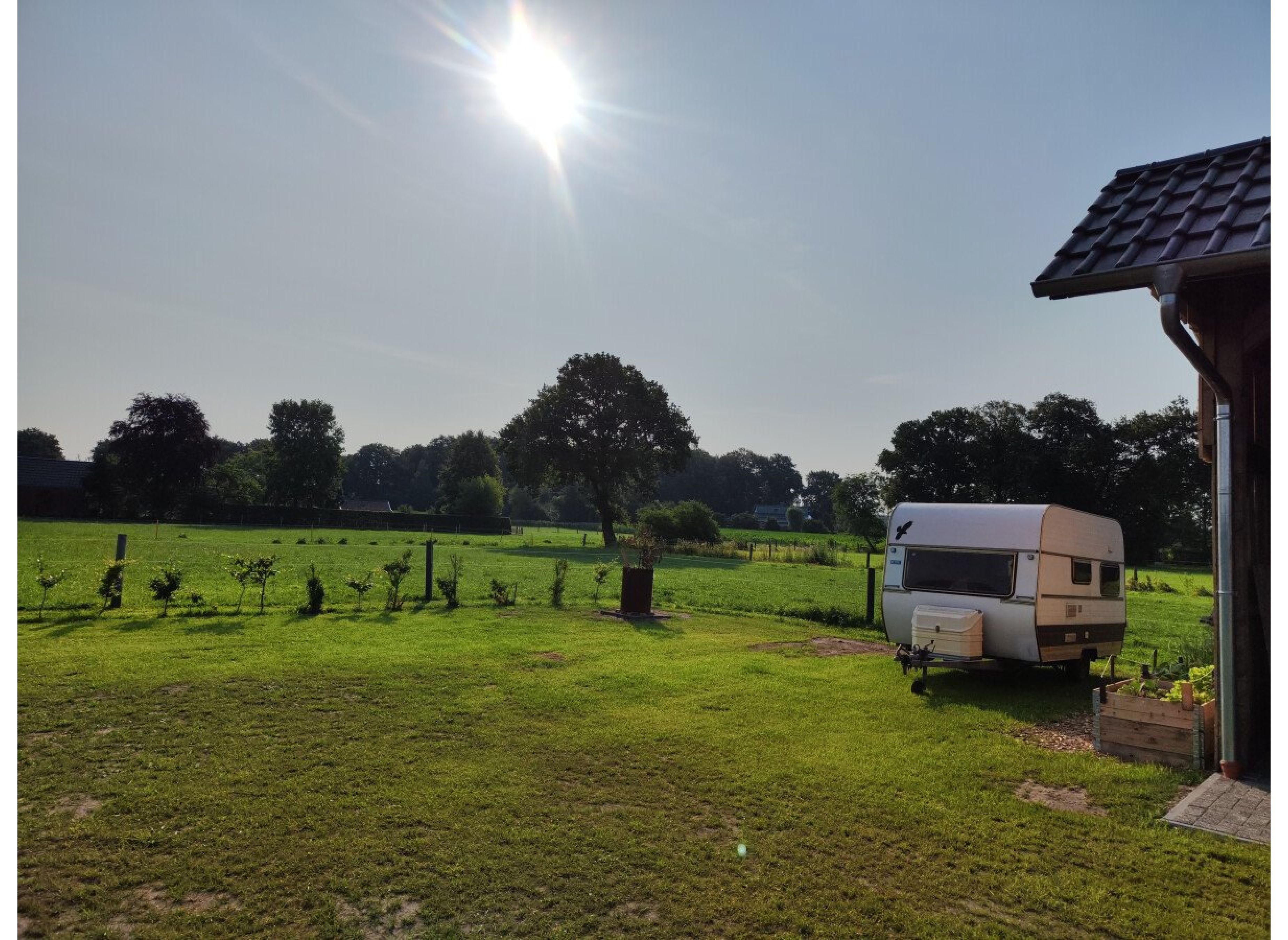 Mitten im Grünen-Hook — Aire camping car in Wettringen