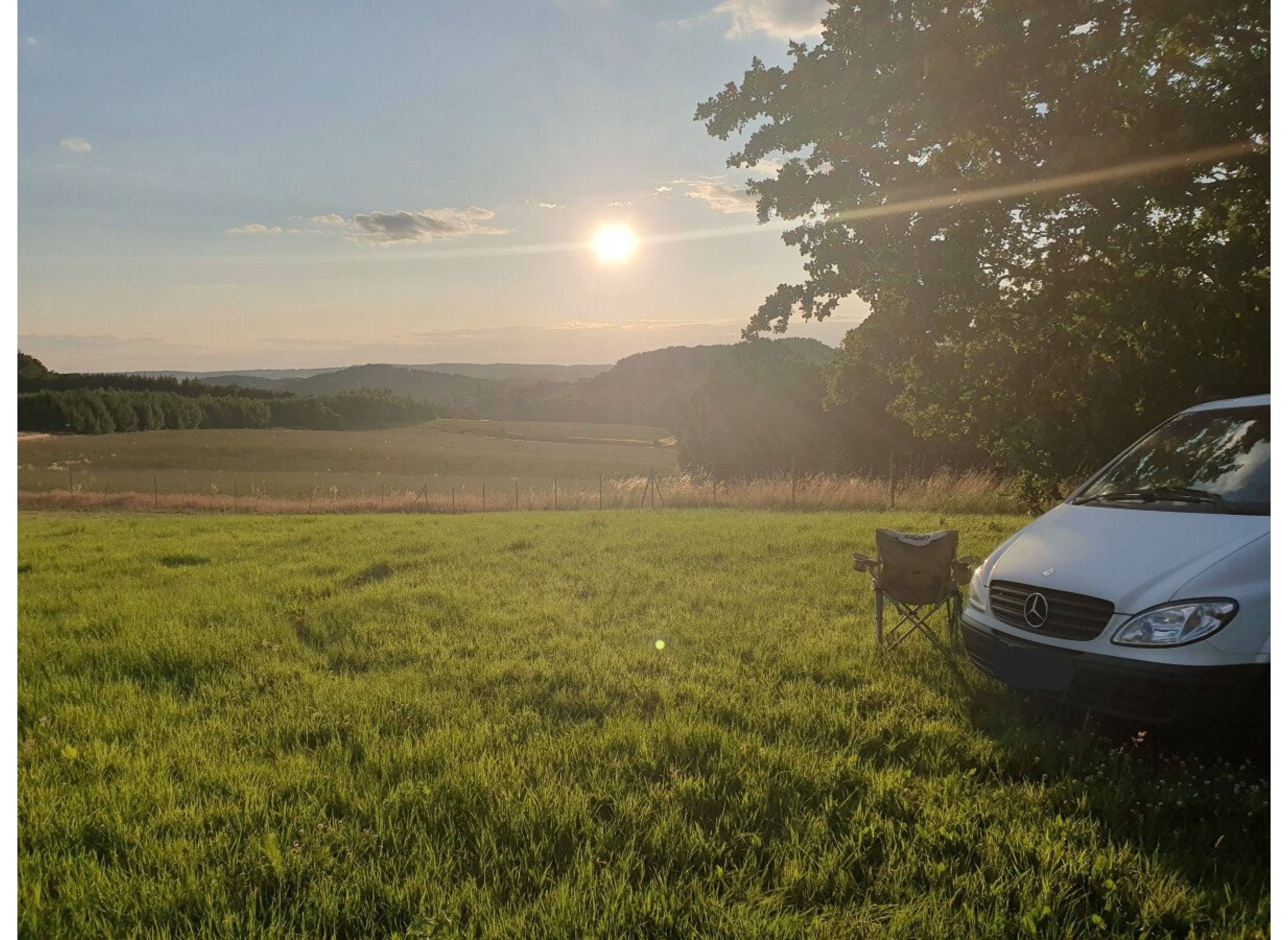 Am Fuße des Erzgebirges — Sp. parking dla kamperów in Kirchberg