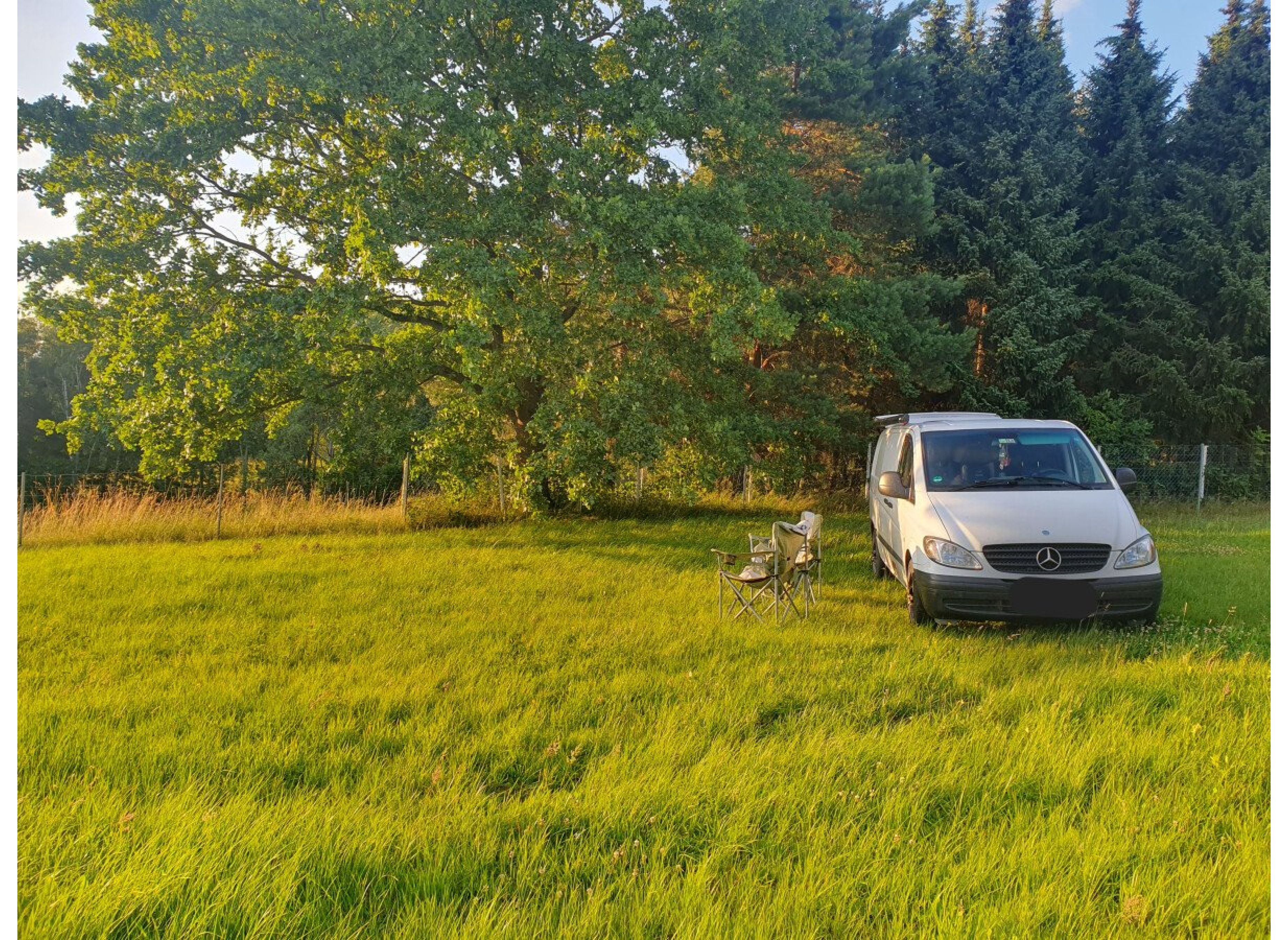 Am Fuße des Erzgebirges — Bobilplass in Kirchberg