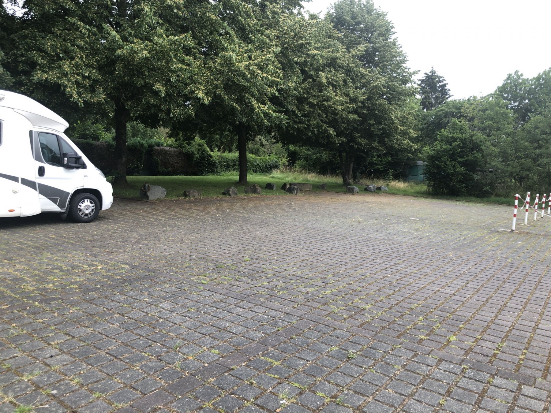 Parkplatz Stadtwerke Biedenkopf — Parkeerplek om te overnachten in Biedenkopf
