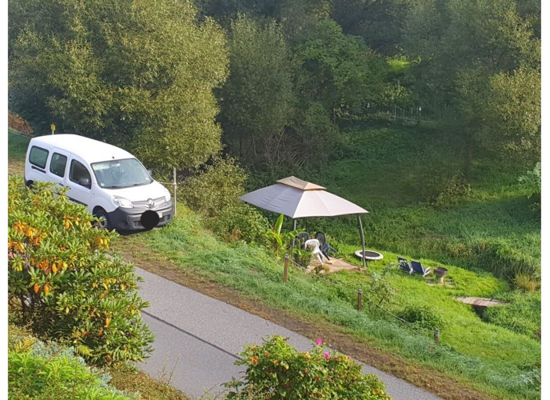 Stellplatz für kleines Wohnmobil — Bobilplass in Sebnitz