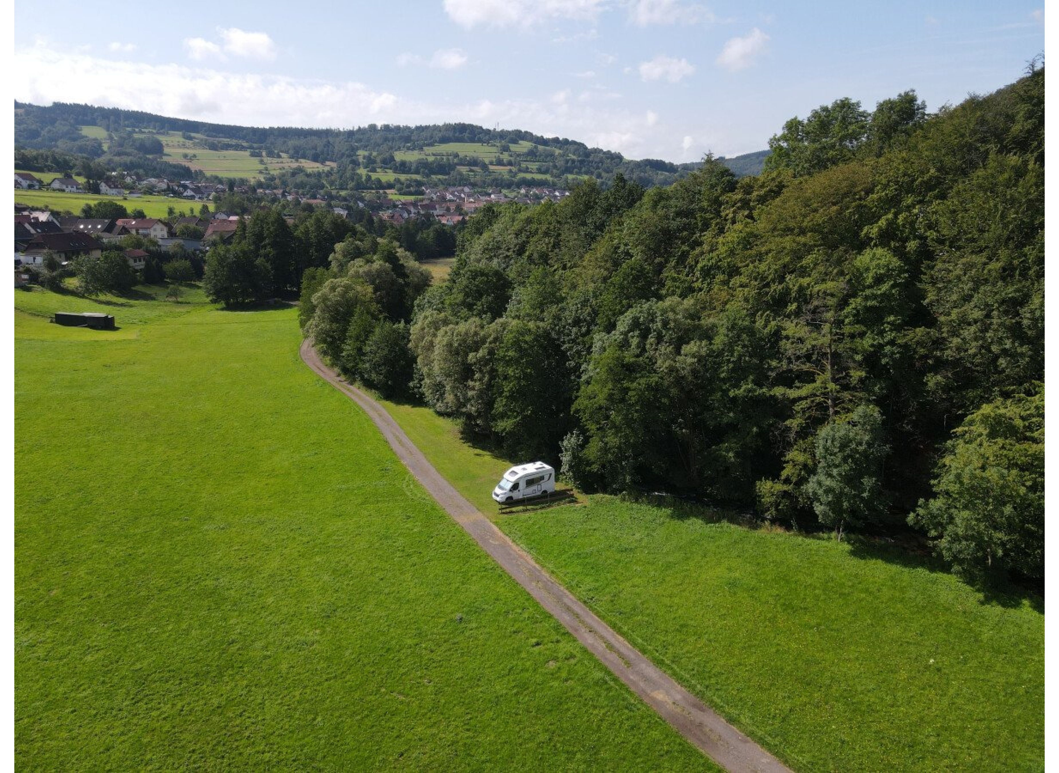 Sinngrund — Area di sosta in Riedenberg