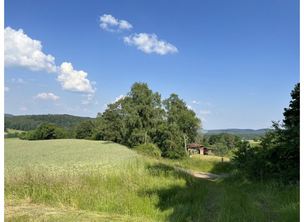 Wunderschöne Auszeit in der Natur mit Blick auf den Meisner und Alheimer — Photo 2