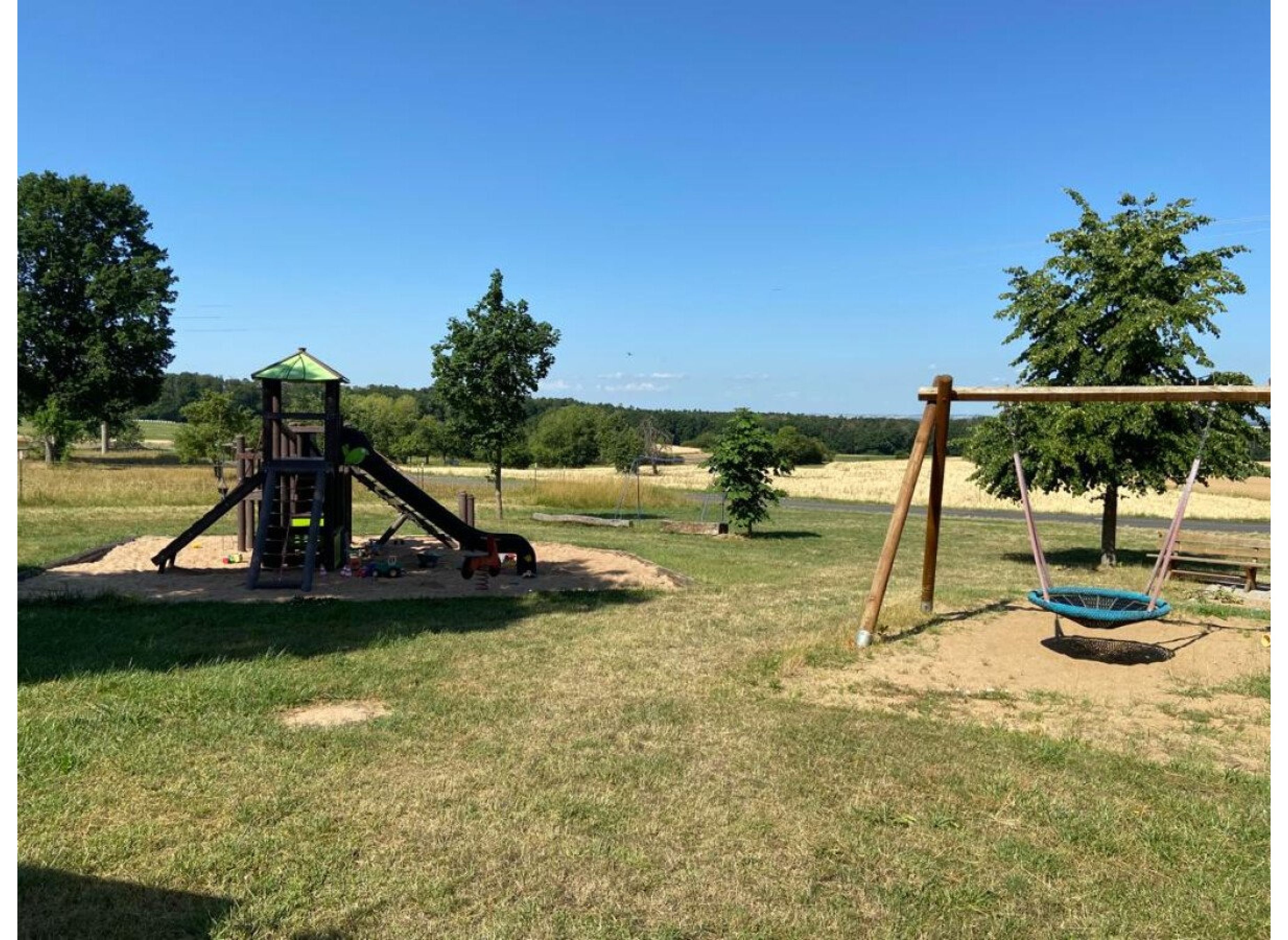 Ein Garten für euch :-) — Camperplads in Schönaich