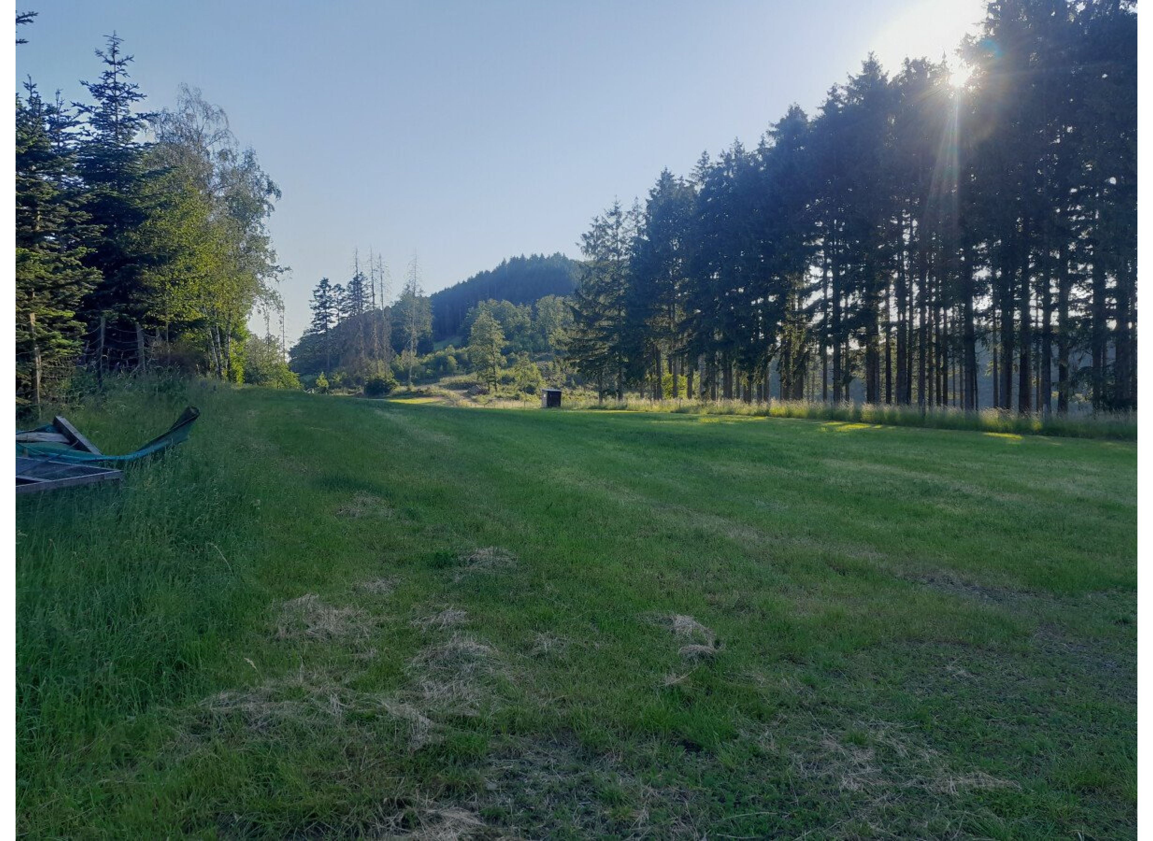 Wunderschöne Aussicht von der Burbecke — Stellplatz in Lennestadt