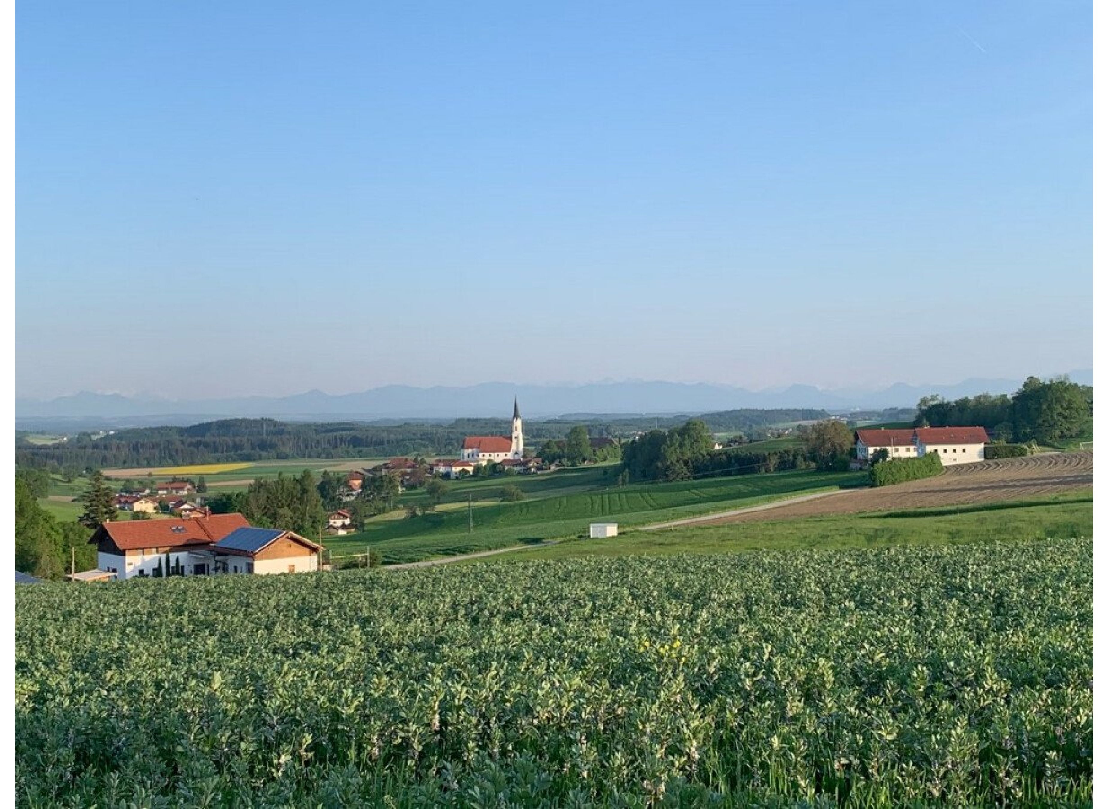 Im schönen Süden - Alpenblick mit Bachlauf — Stellplatz in Kirchdorf