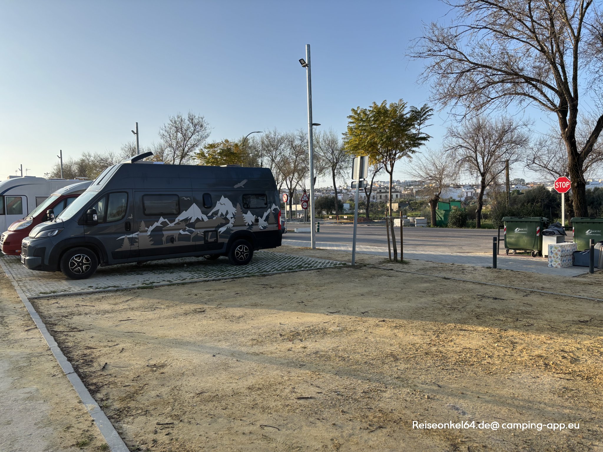 Area Autocaravanas — Bobilplass in Carmona