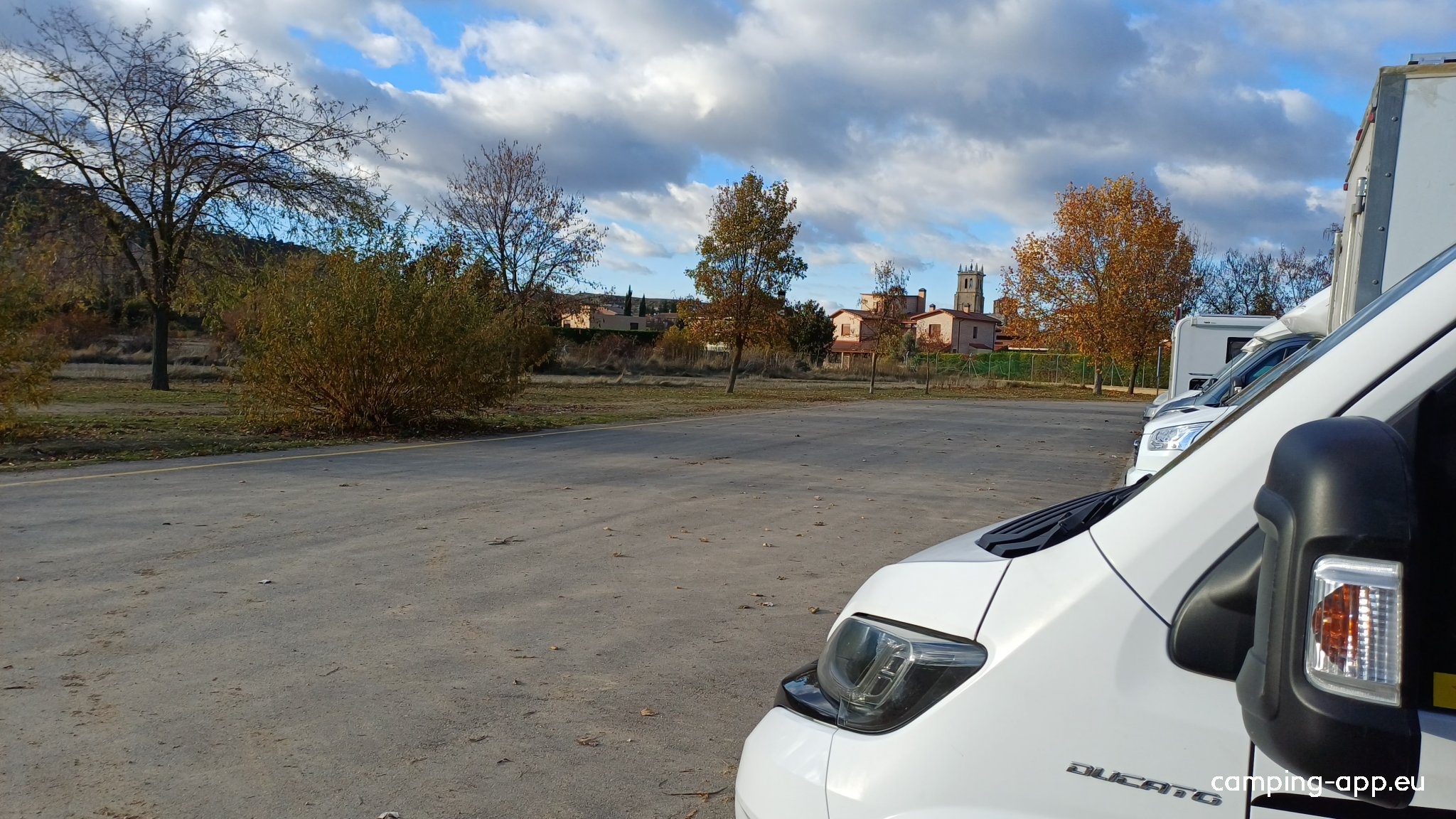 Área de Autocaravanas de Villamuriel — Sp. parking dla kamperów in Villamuriel de Cerrato