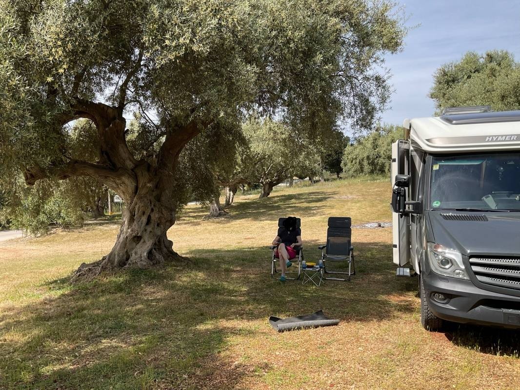 Avra Taverna — Aire camping car in Lefkada