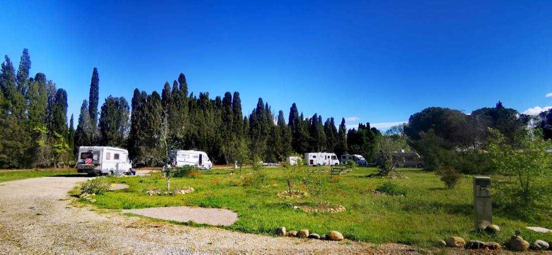 Stellplatz Les Jardins d'Ortaffa — Ställplats in Ortaffa