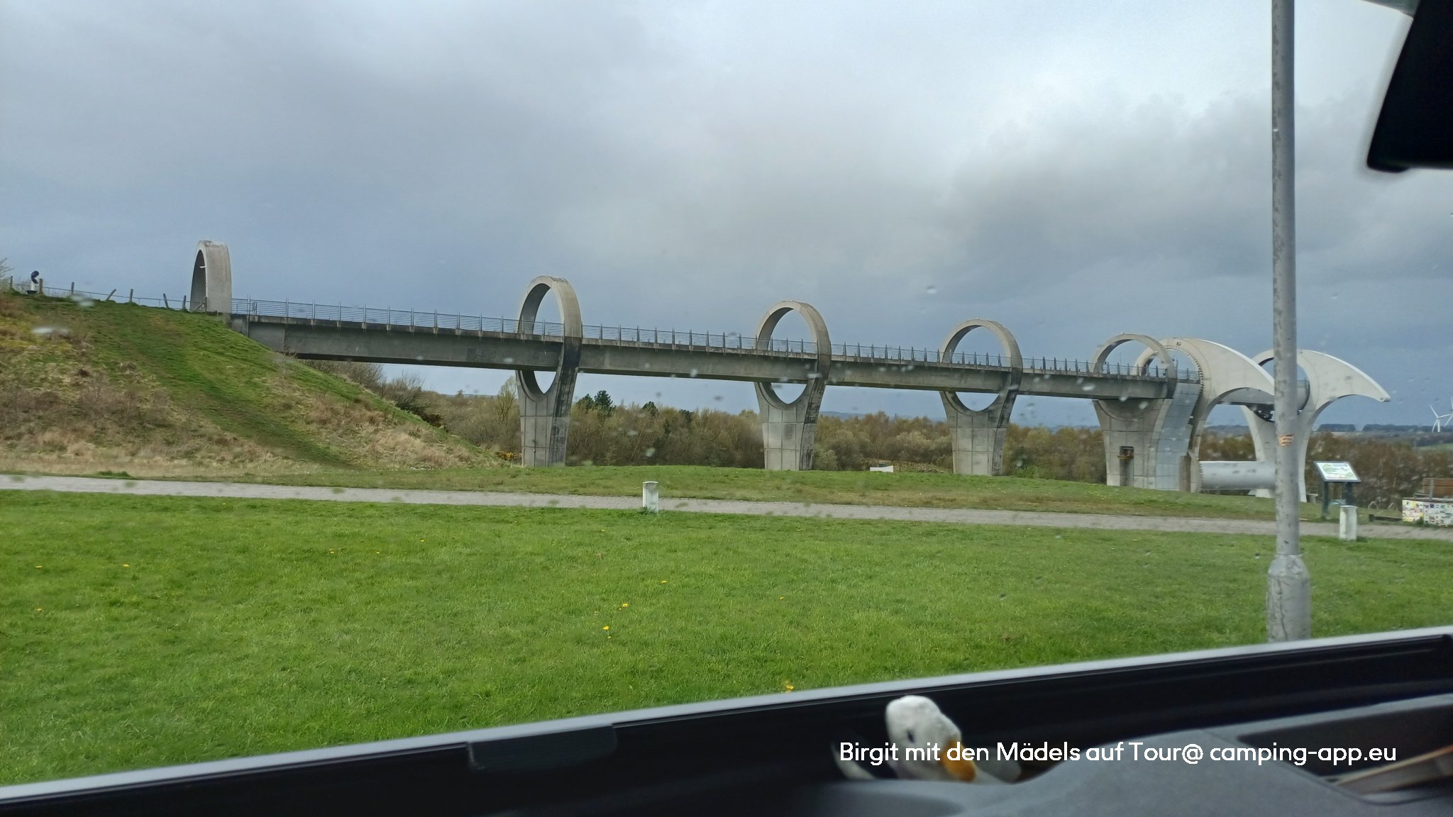 Parking Falkirk Wheel — Photo 5